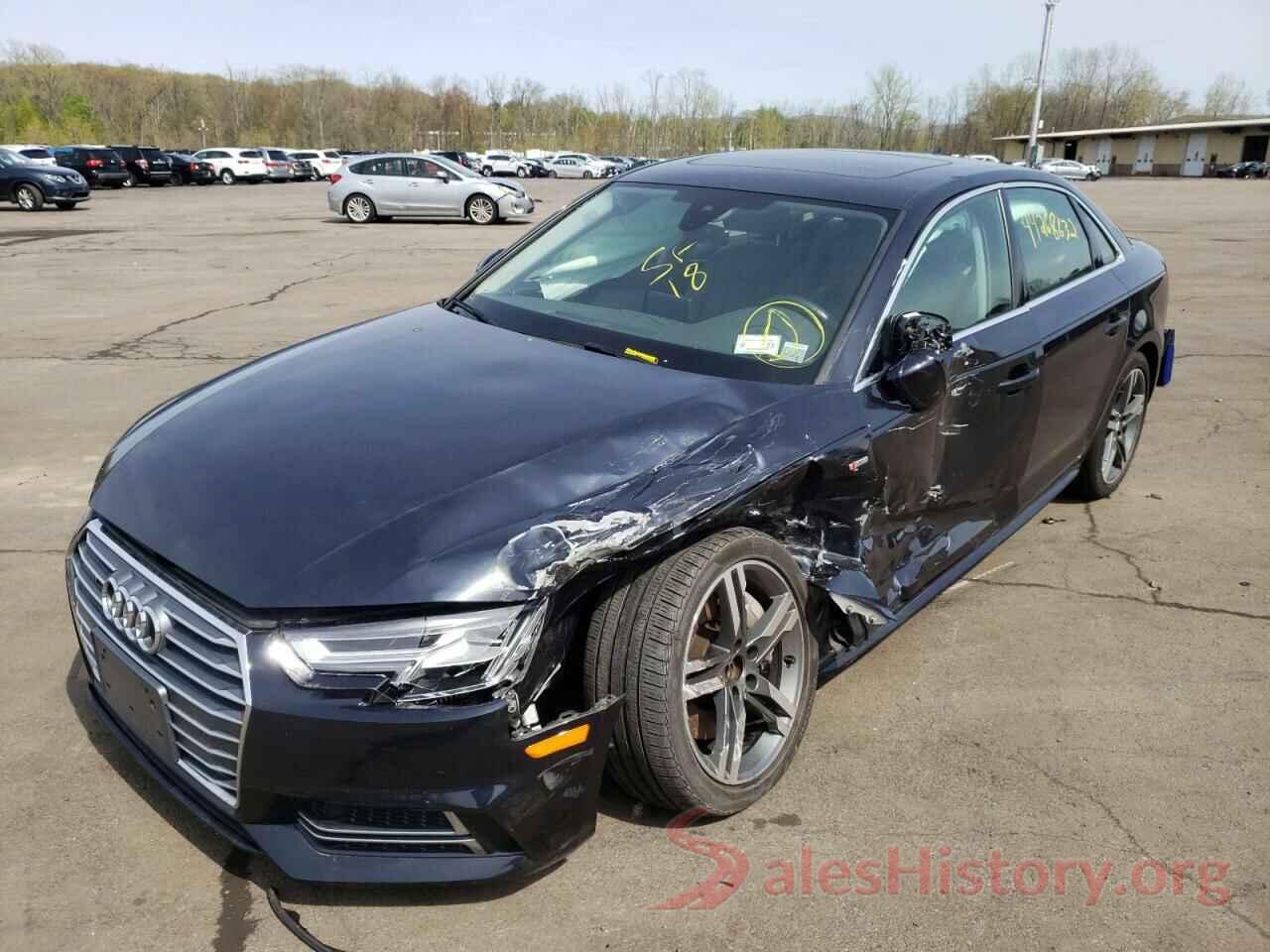 WAUENAF46JA169844 2018 AUDI A4