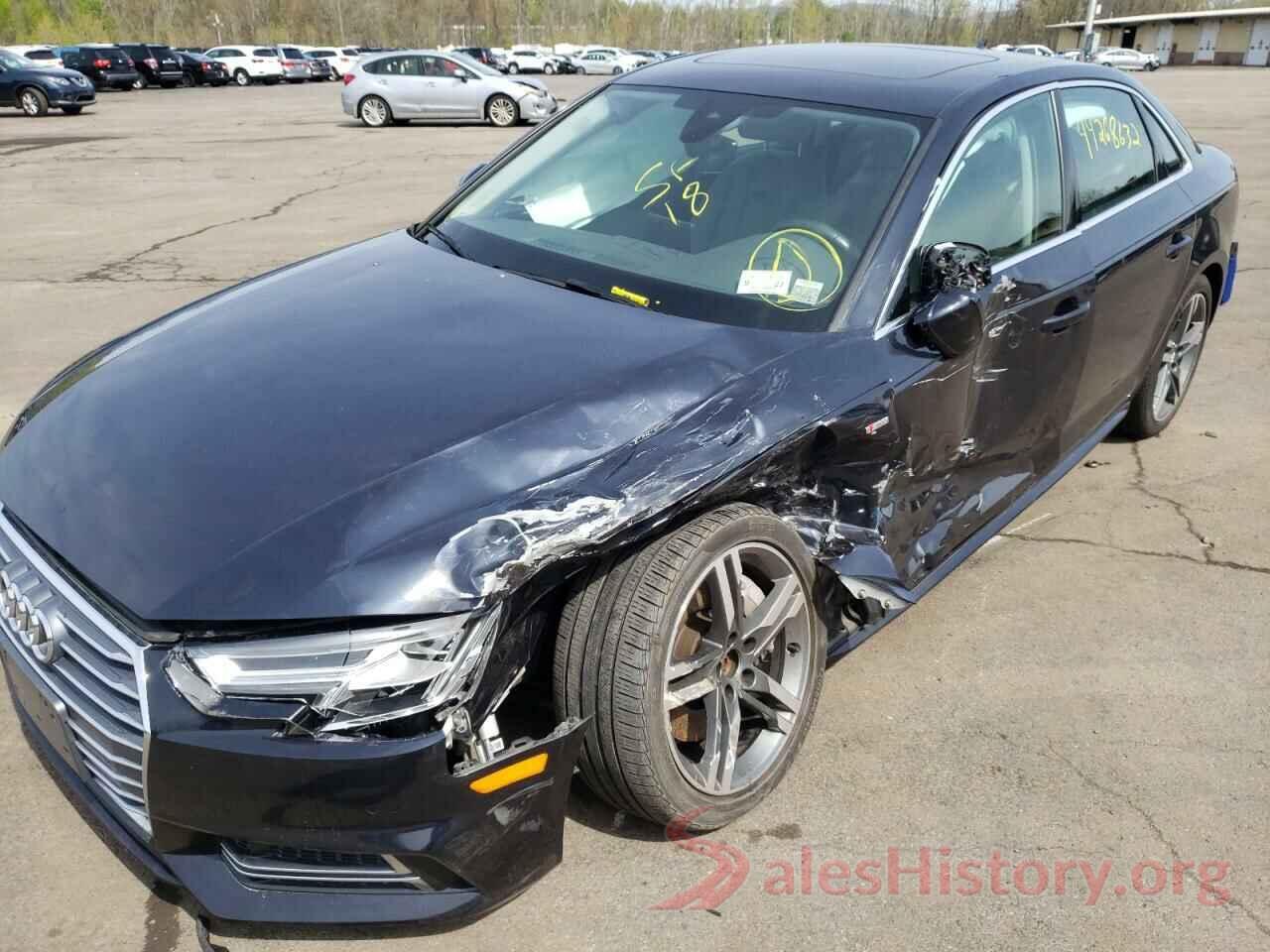 WAUENAF46JA169844 2018 AUDI A4