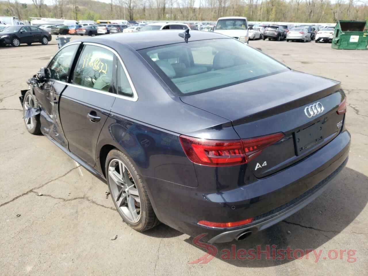 WAUENAF46JA169844 2018 AUDI A4