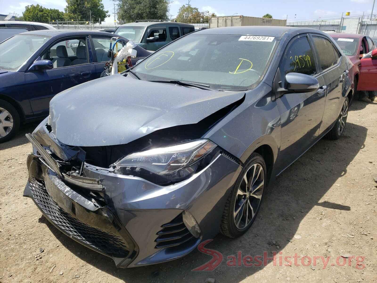 5YFBURHE4HP677264 2017 TOYOTA COROLLA