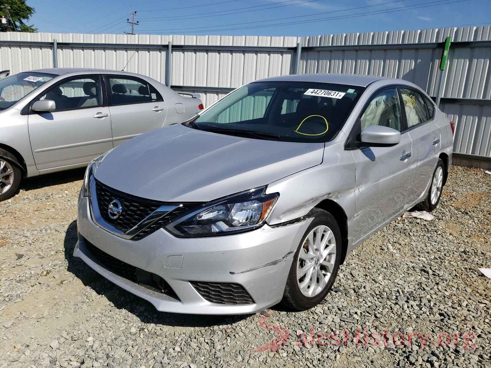 3N1AB7AP2KL608520 2019 NISSAN SENTRA