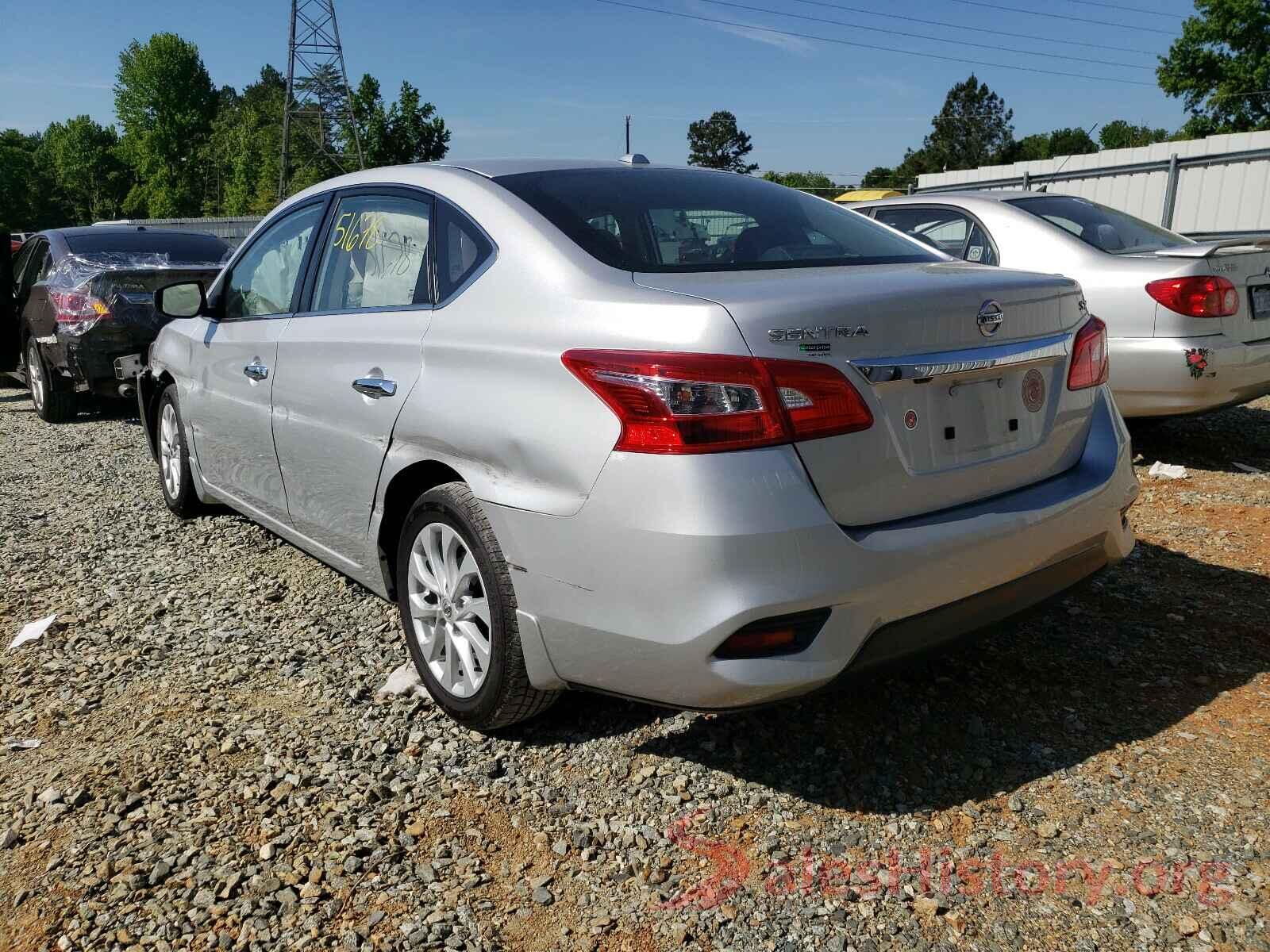 3N1AB7AP2KL608520 2019 NISSAN SENTRA