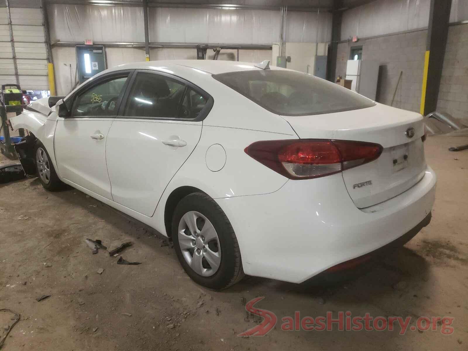 3KPFK4A76HE100842 2017 KIA FORTE