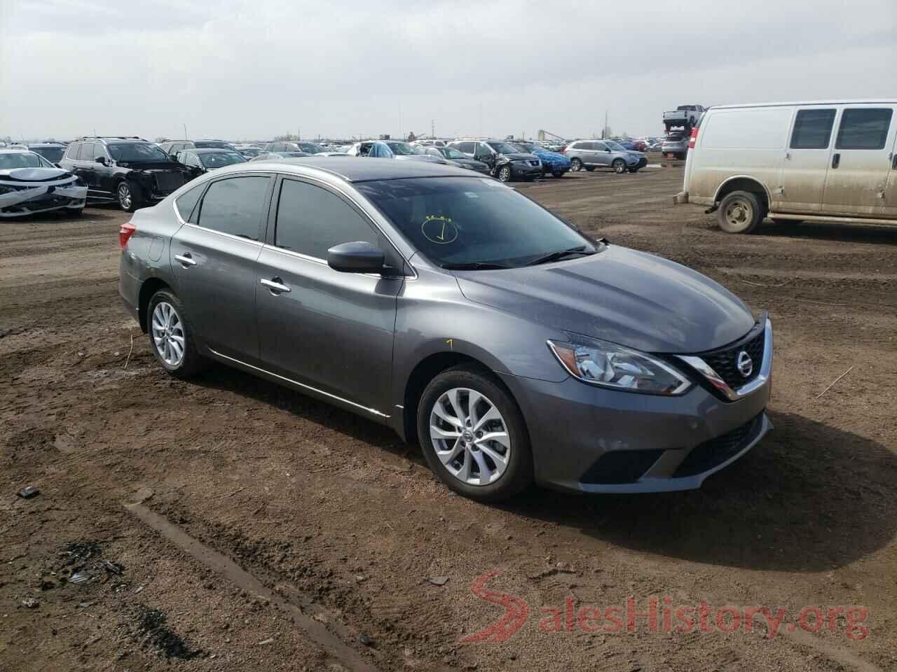 3N1AB7AP6KY375597 2019 NISSAN SENTRA