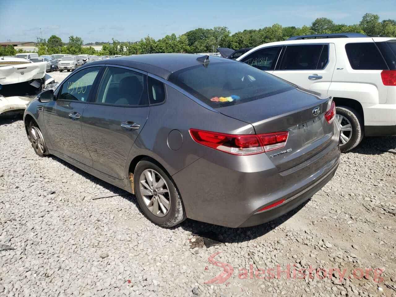 5XXGT4L33GG026264 2016 KIA OPTIMA