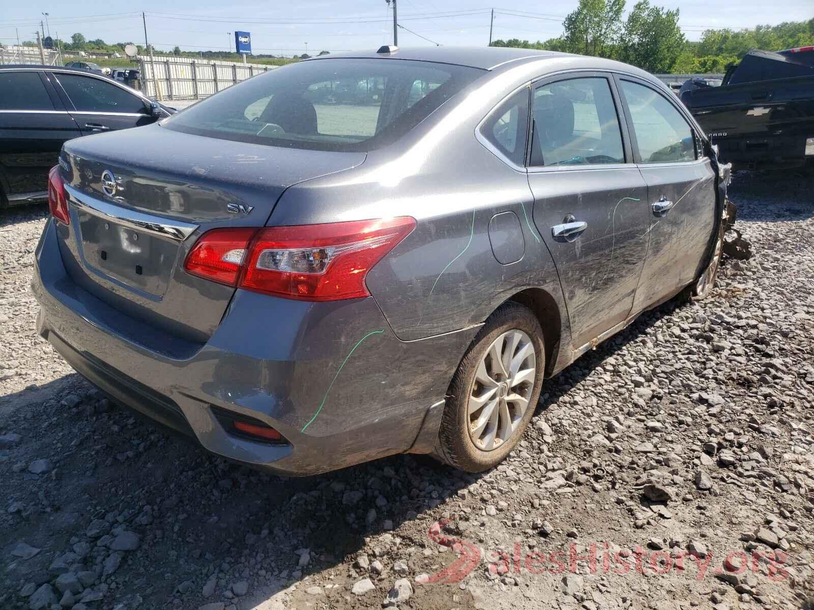 3N1AB7AP7KY421700 2019 NISSAN SENTRA