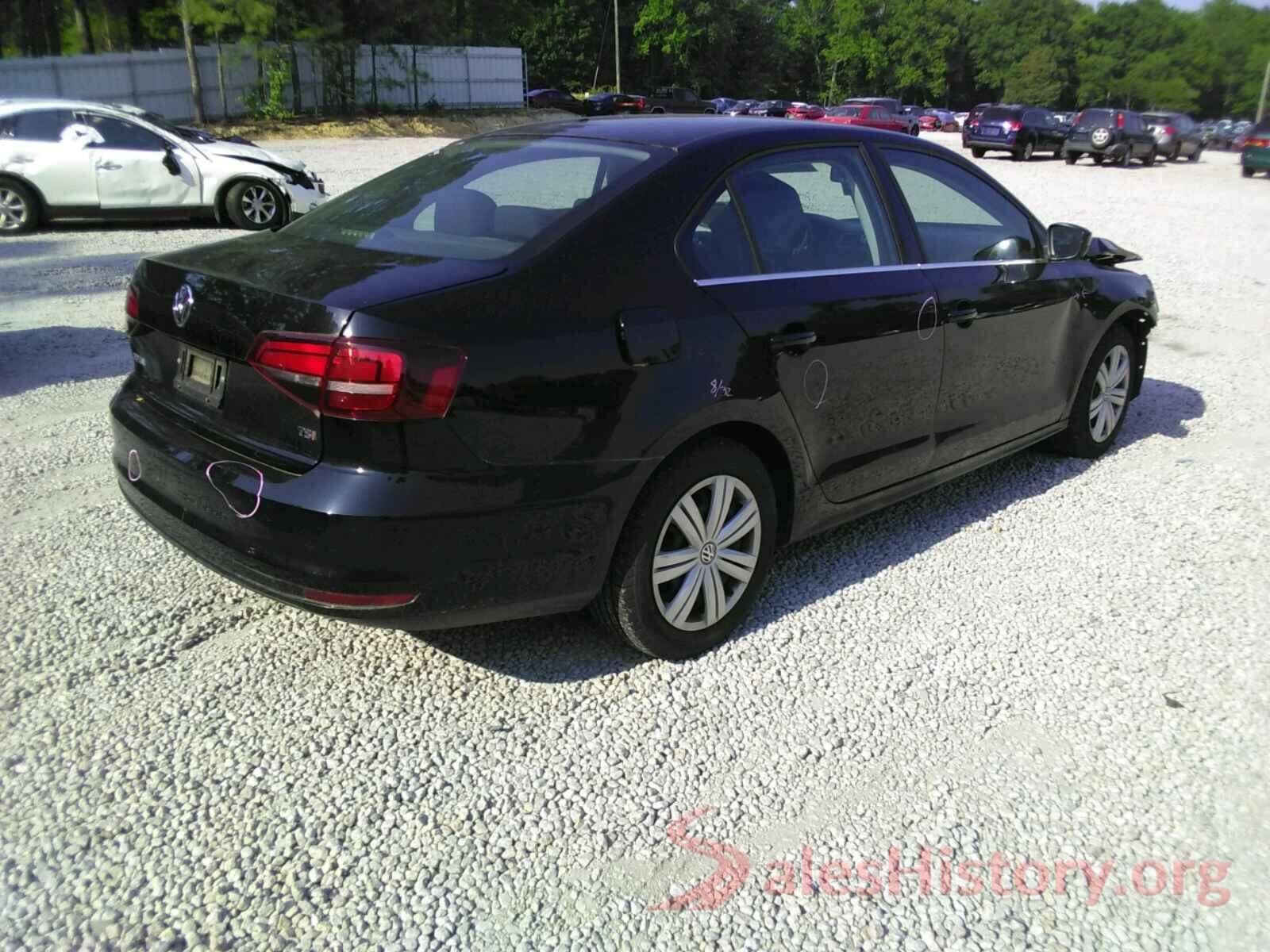 3VW2B7AJ1HM214813 2017 VOLKSWAGEN JETTA