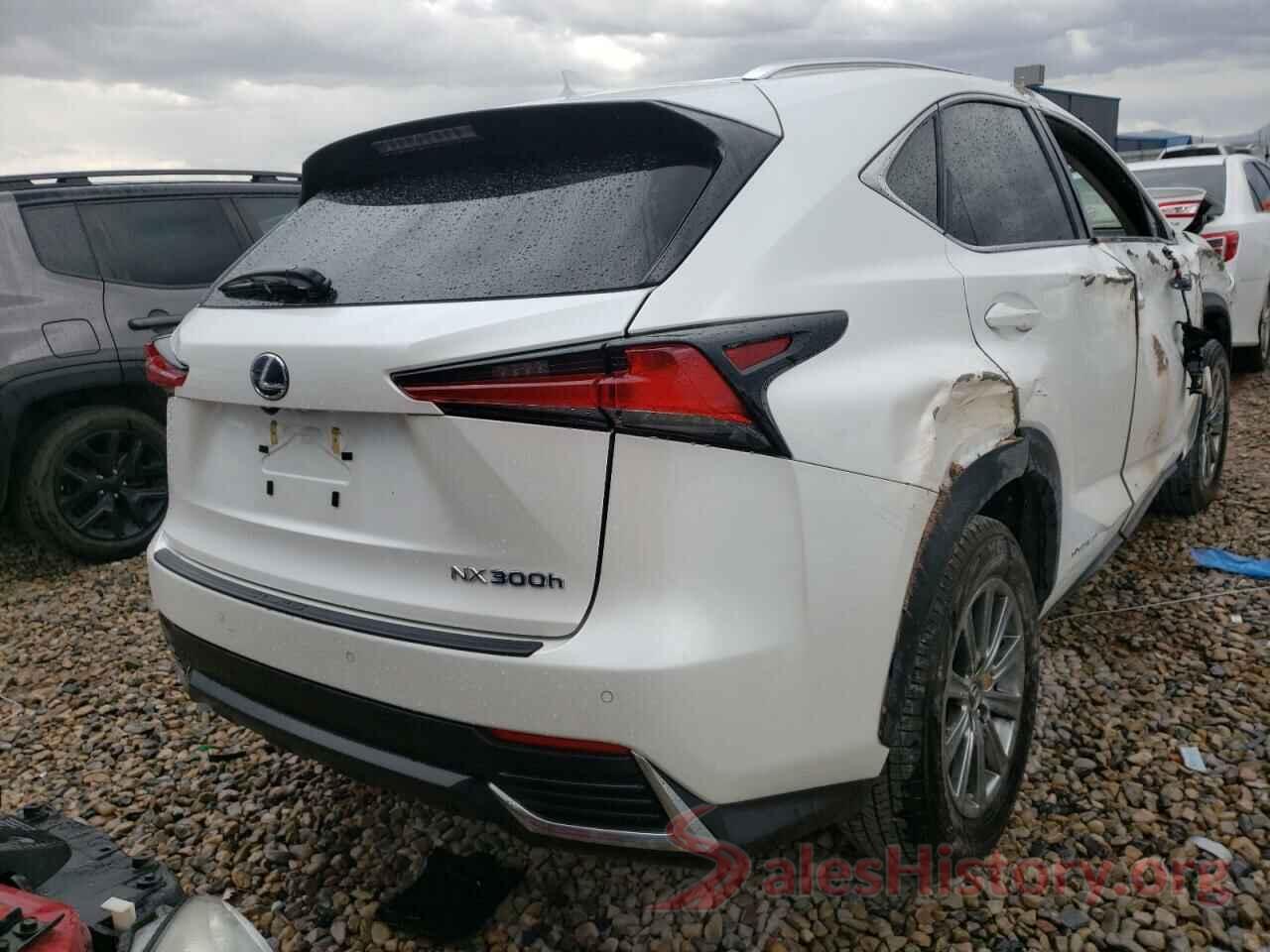 JTJBJRBZ1K2103311 2019 LEXUS NX