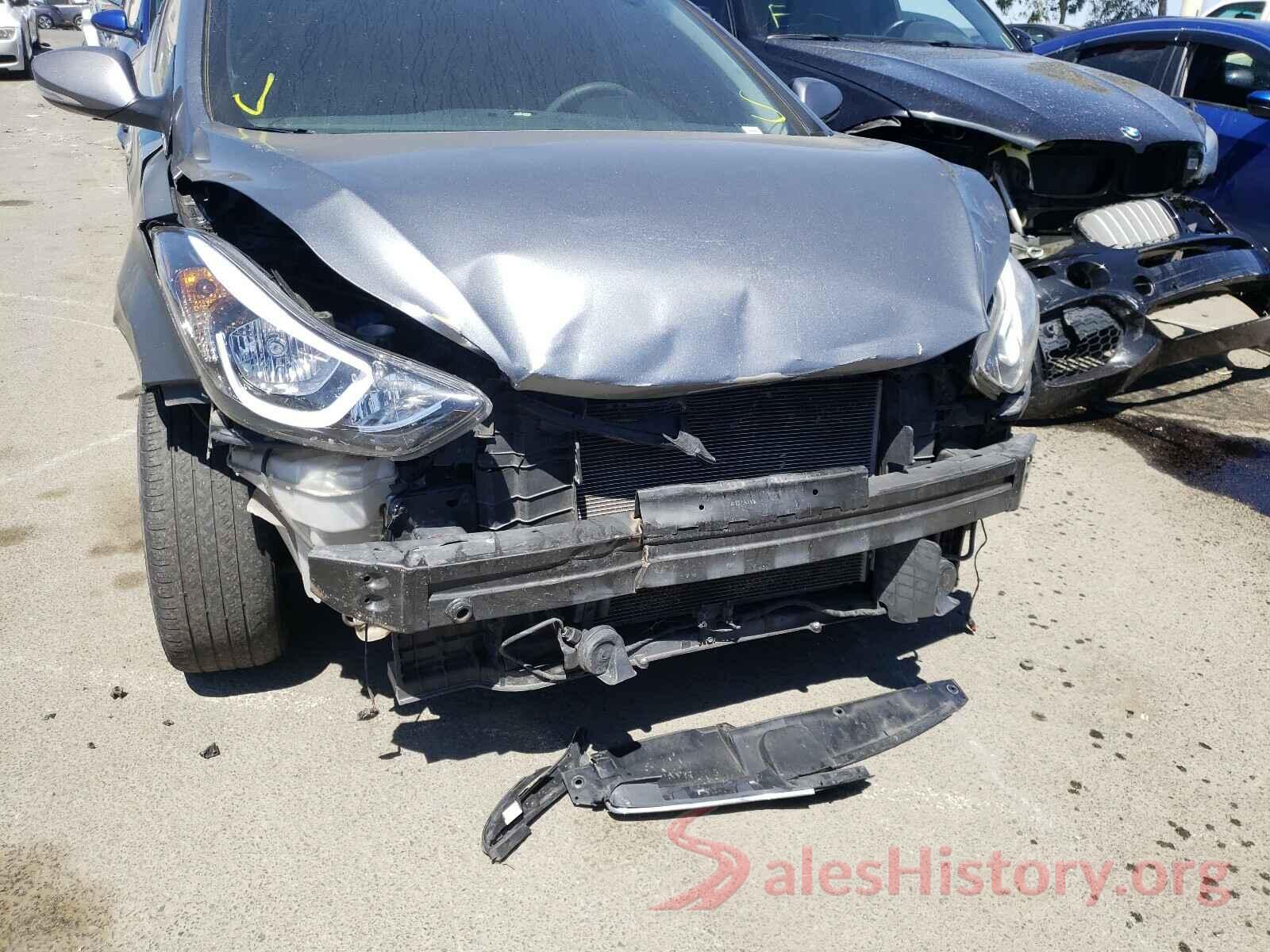 KMHDH4AE5GU624788 2016 HYUNDAI ELANTRA