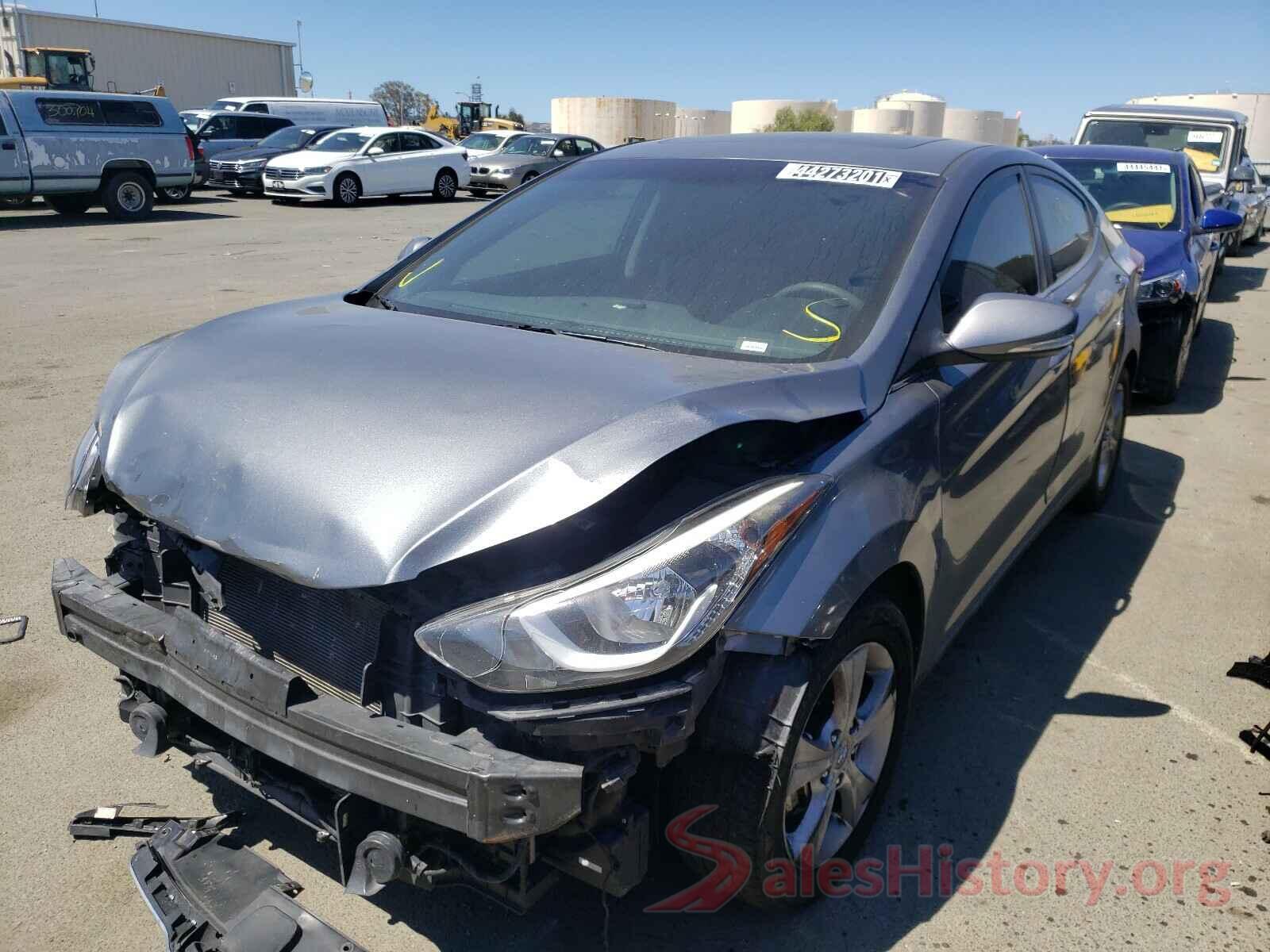 KMHDH4AE5GU624788 2016 HYUNDAI ELANTRA