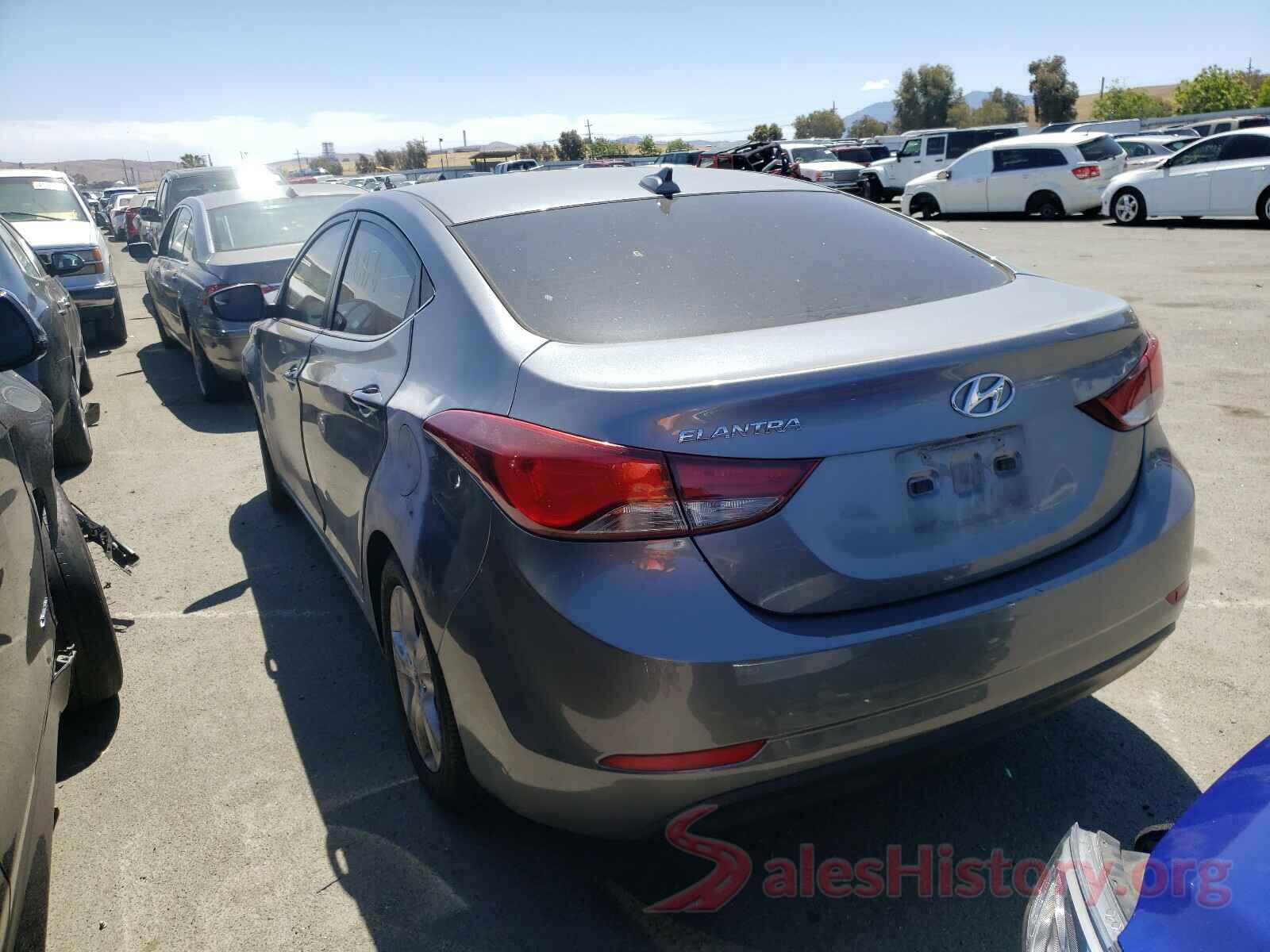 KMHDH4AE5GU624788 2016 HYUNDAI ELANTRA