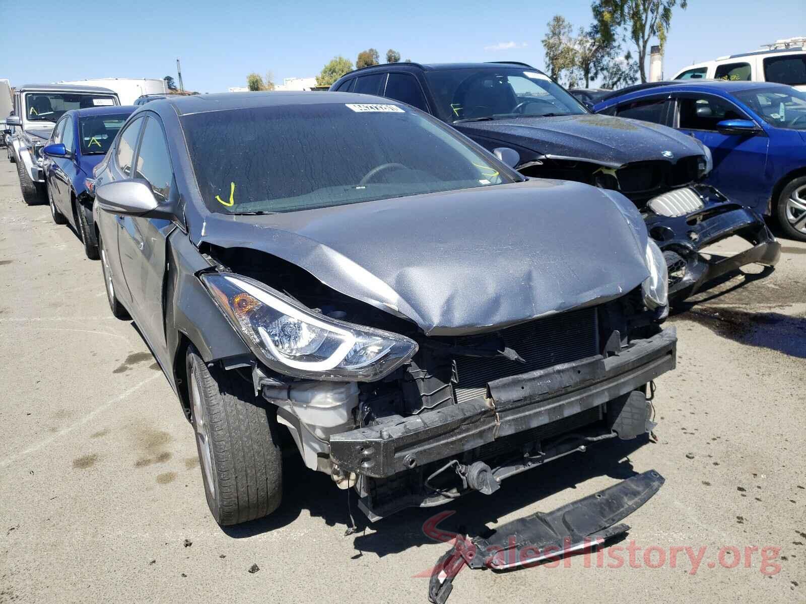 KMHDH4AE5GU624788 2016 HYUNDAI ELANTRA