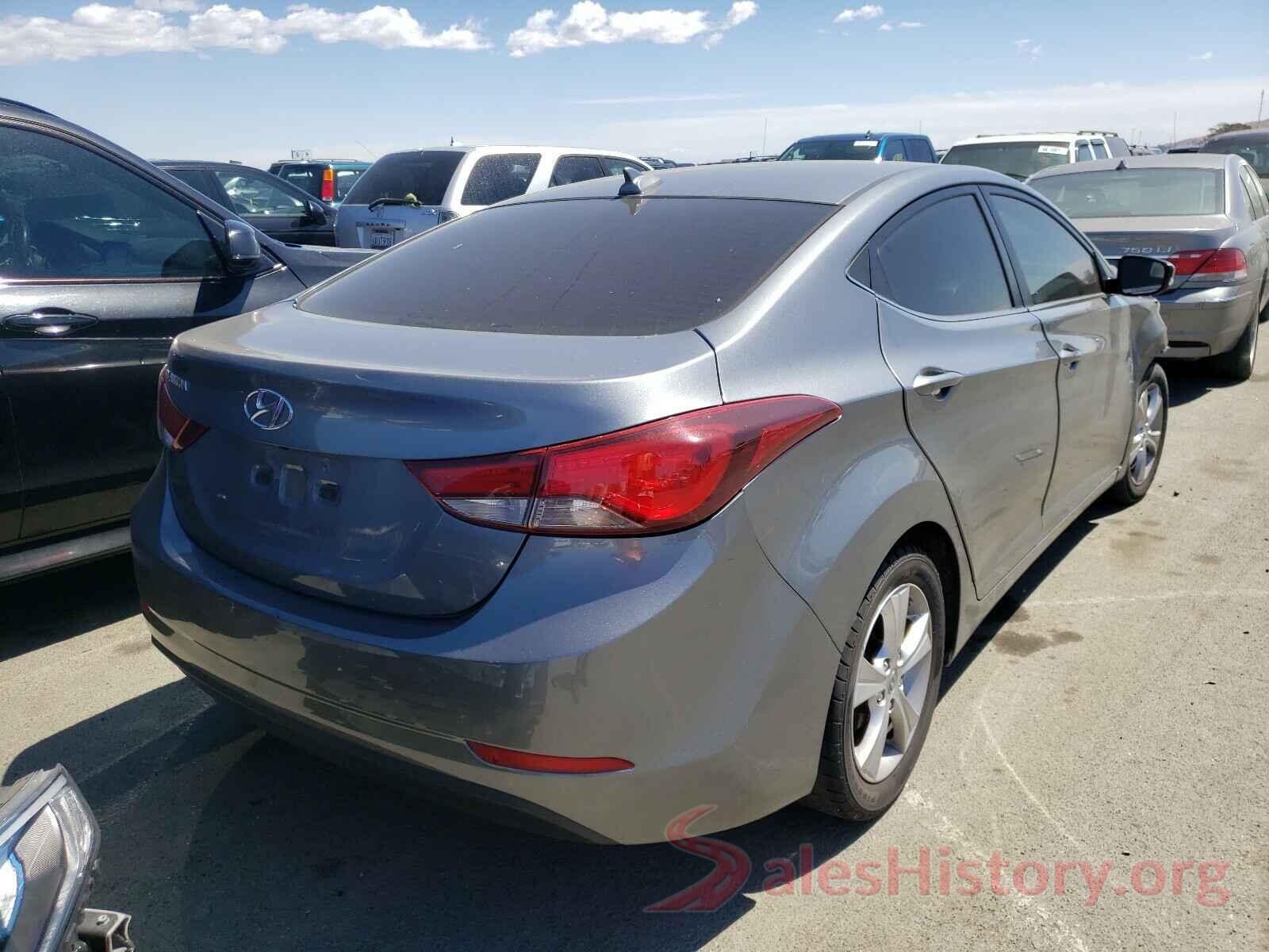 KMHDH4AE5GU624788 2016 HYUNDAI ELANTRA