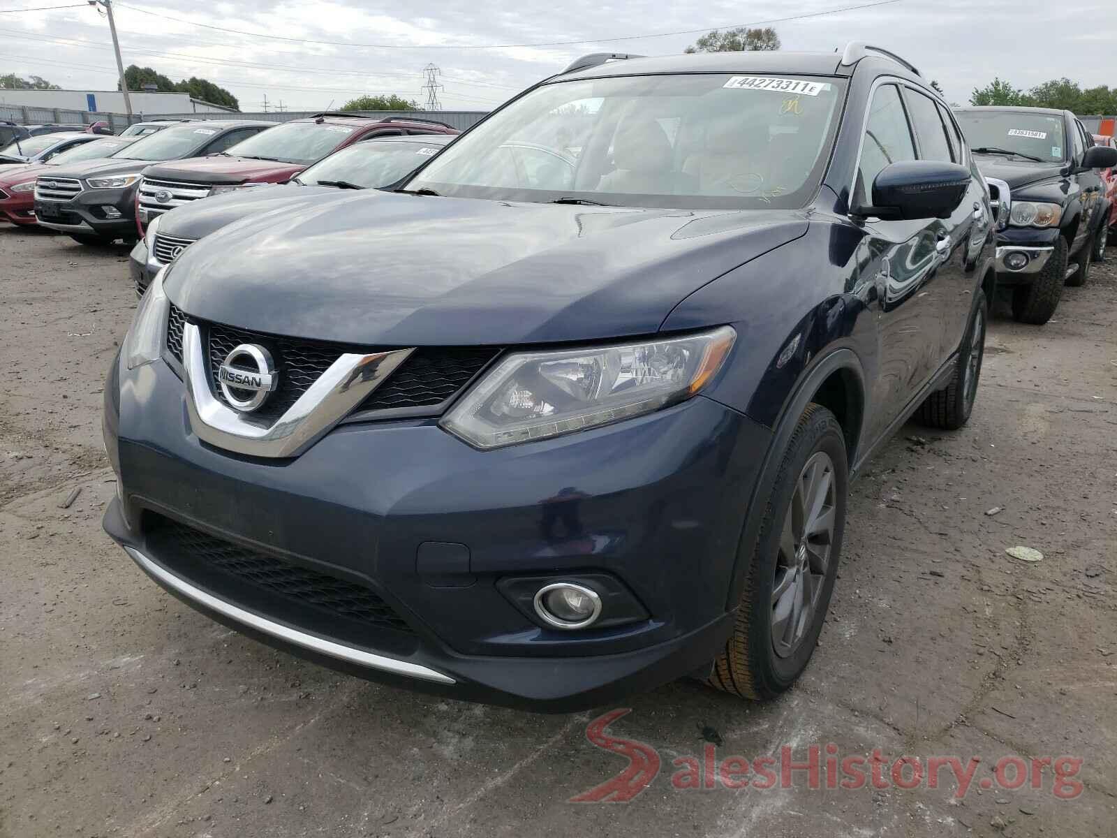 KNMAT2MV5GP683893 2016 NISSAN ROGUE