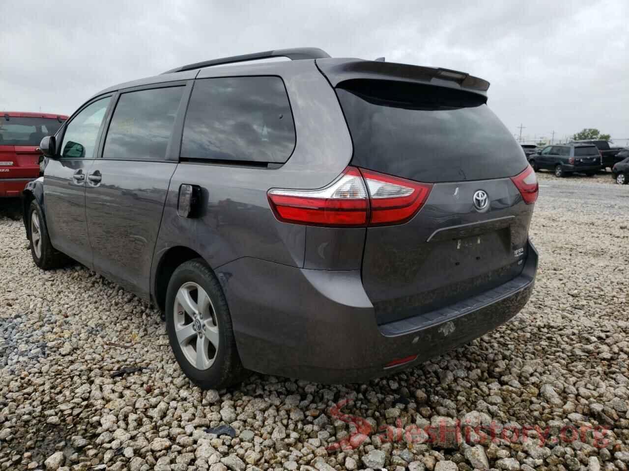 5TDKZ3DC6KS010584 2019 TOYOTA SIENNA