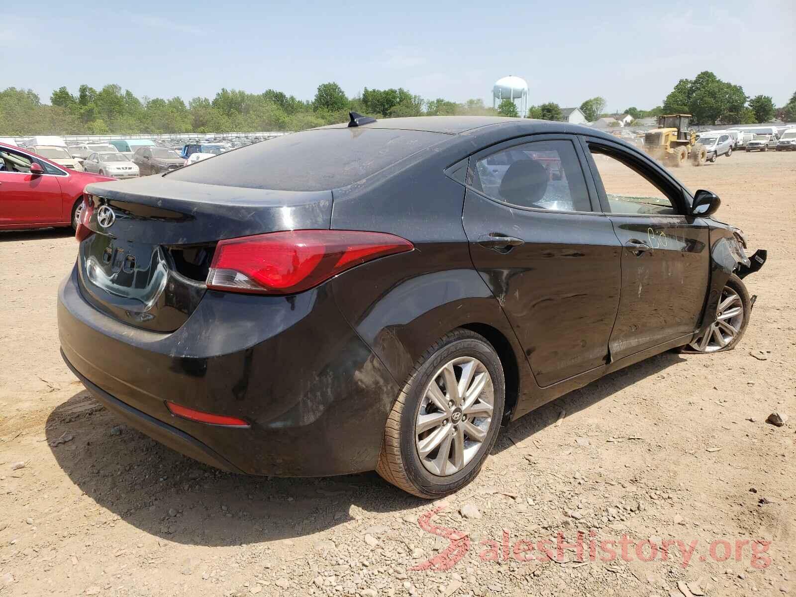 5NPDH4AE0GH762334 2016 HYUNDAI ELANTRA