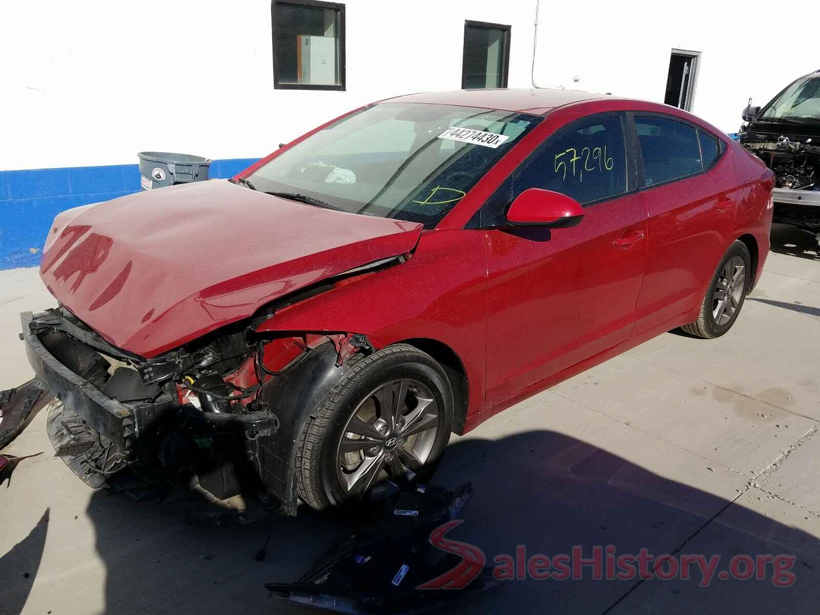 KMHD84LF2HU195018 2017 HYUNDAI ELANTRA