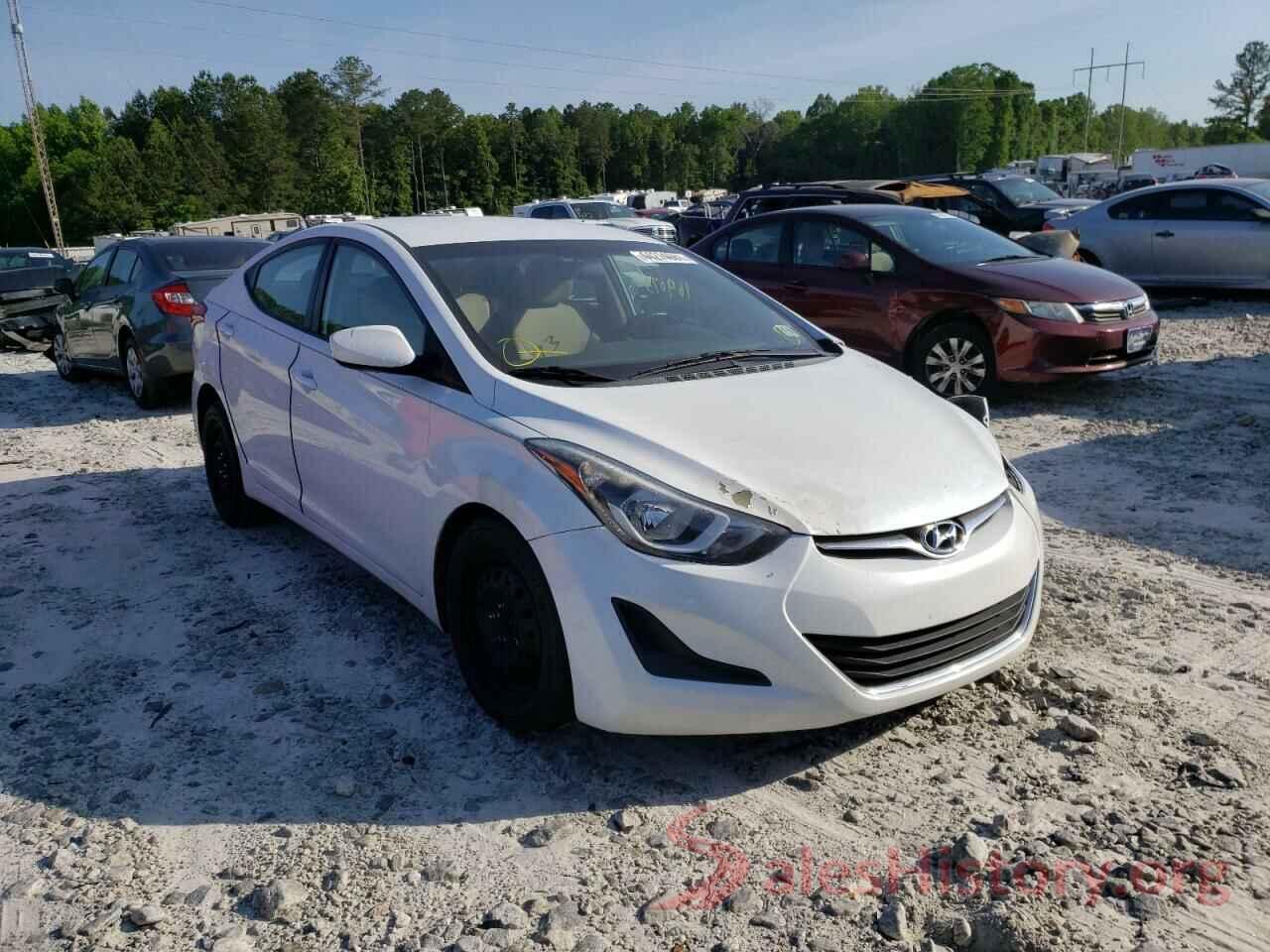 5NPDH4AEXGH728272 2016 HYUNDAI ELANTRA