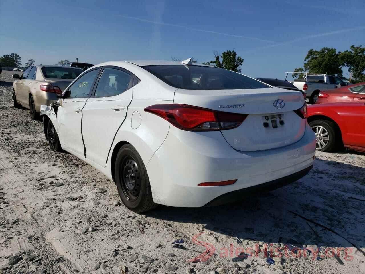 5NPDH4AEXGH728272 2016 HYUNDAI ELANTRA