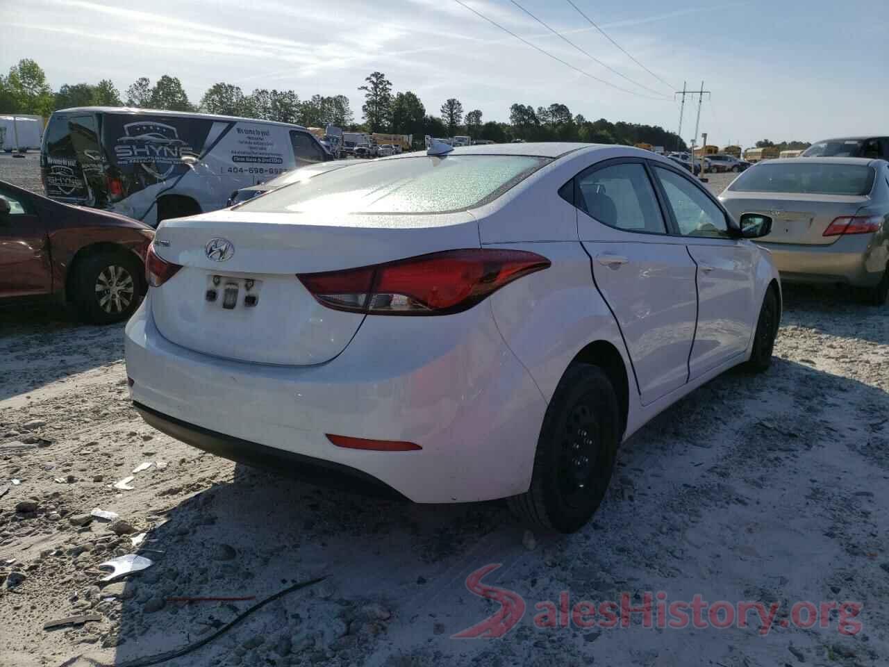 5NPDH4AEXGH728272 2016 HYUNDAI ELANTRA