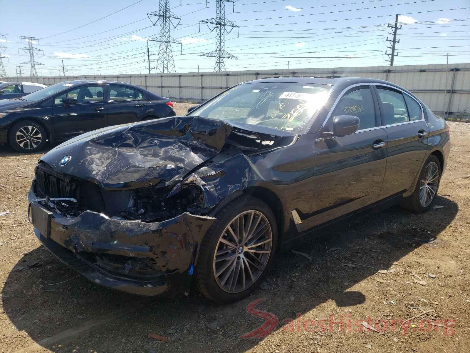 WBAJA7C53JWA72164 2018 BMW 5 SERIES