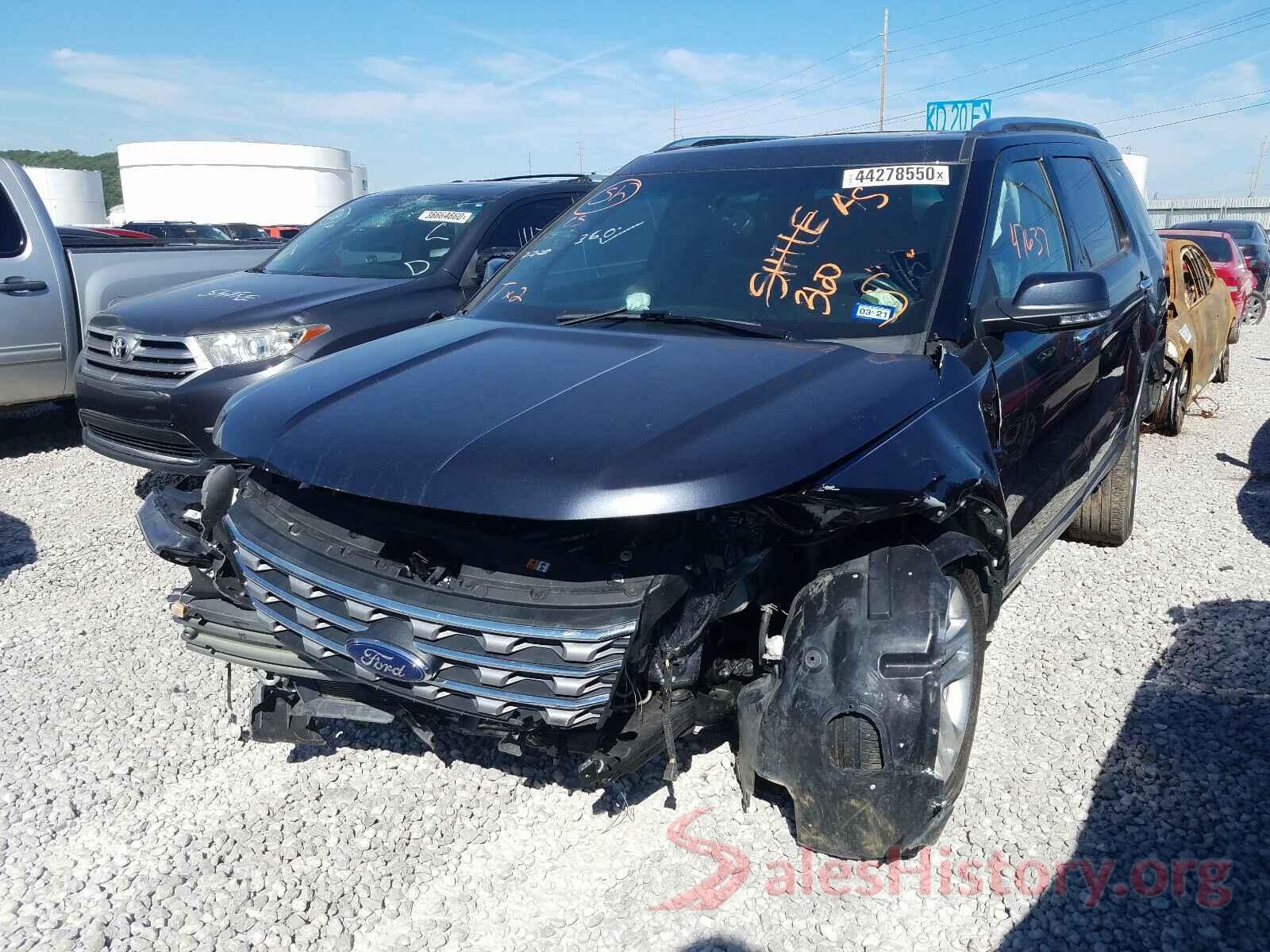 1FM5K7F89HGD85594 2017 FORD EXPLORER