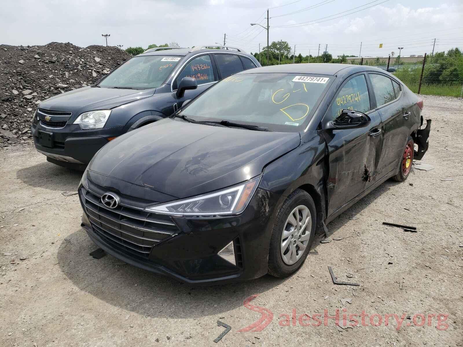 KMHD74LF0KU855440 2019 HYUNDAI ELANTRA