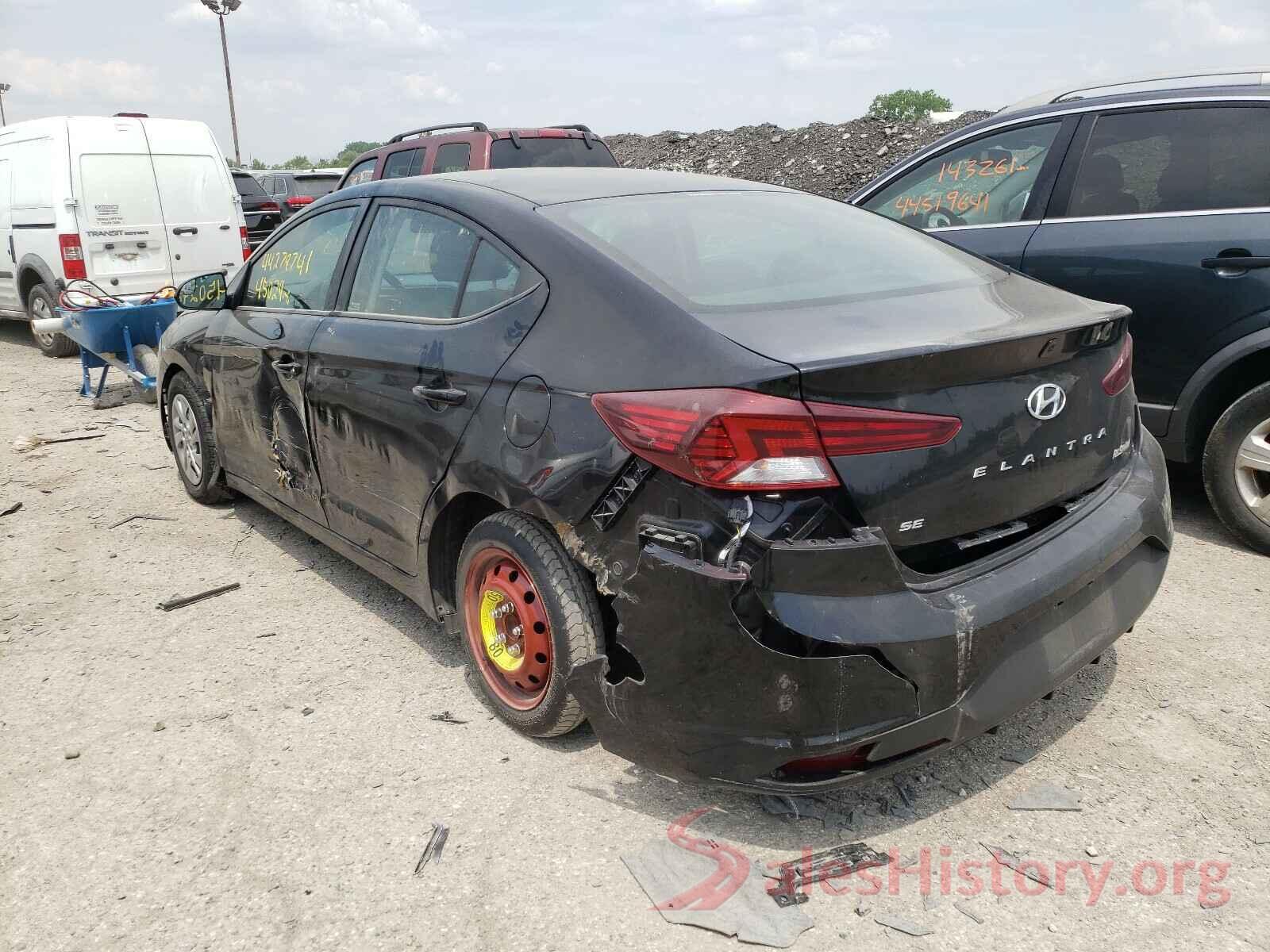 KMHD74LF0KU855440 2019 HYUNDAI ELANTRA