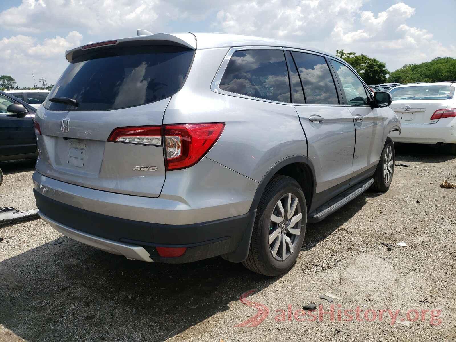 5FNYF6H5XKB013265 2019 HONDA PILOT