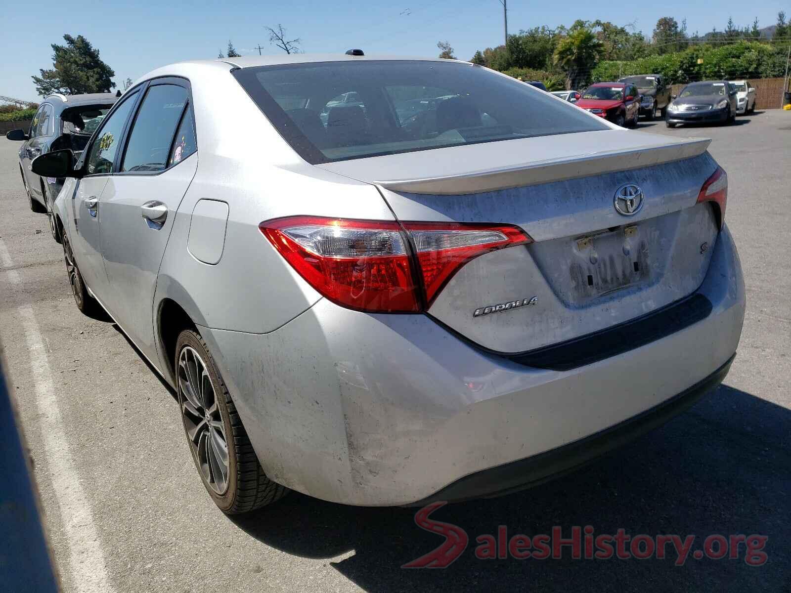 5YFBURHEXGP512642 2016 TOYOTA COROLLA