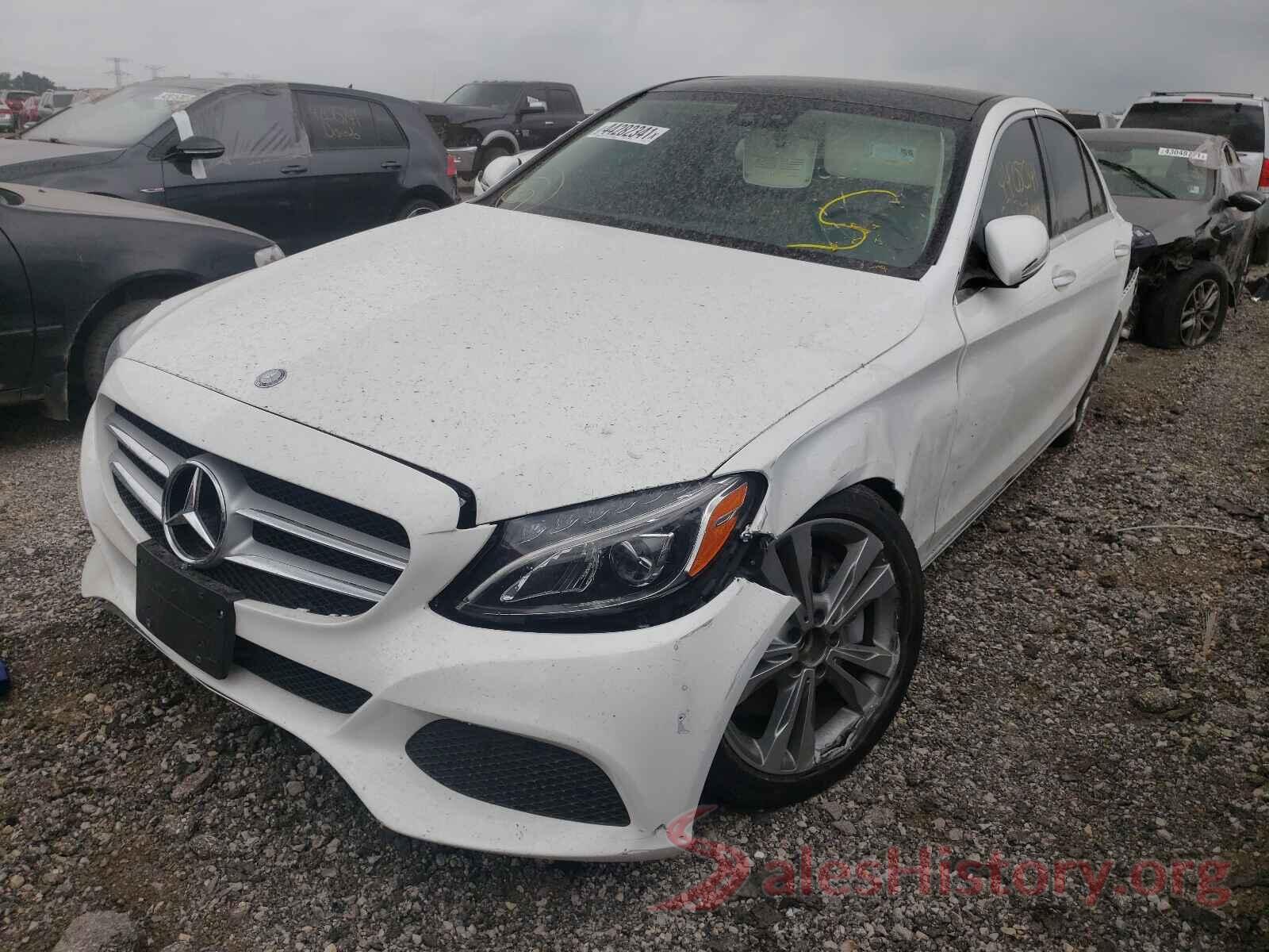 WDDWF4KB2HR244082 2017 MERCEDES-BENZ C CLASS