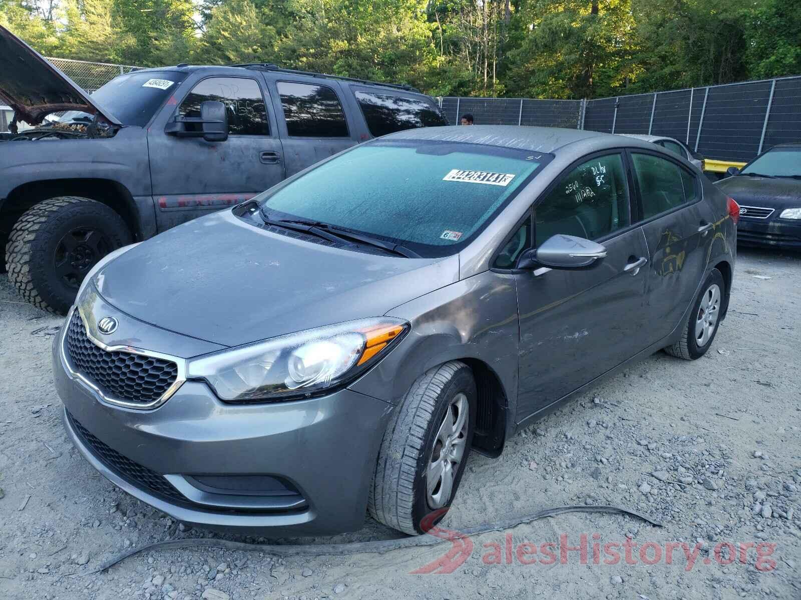 KNAFX4A6XG5536884 2016 KIA FORTE