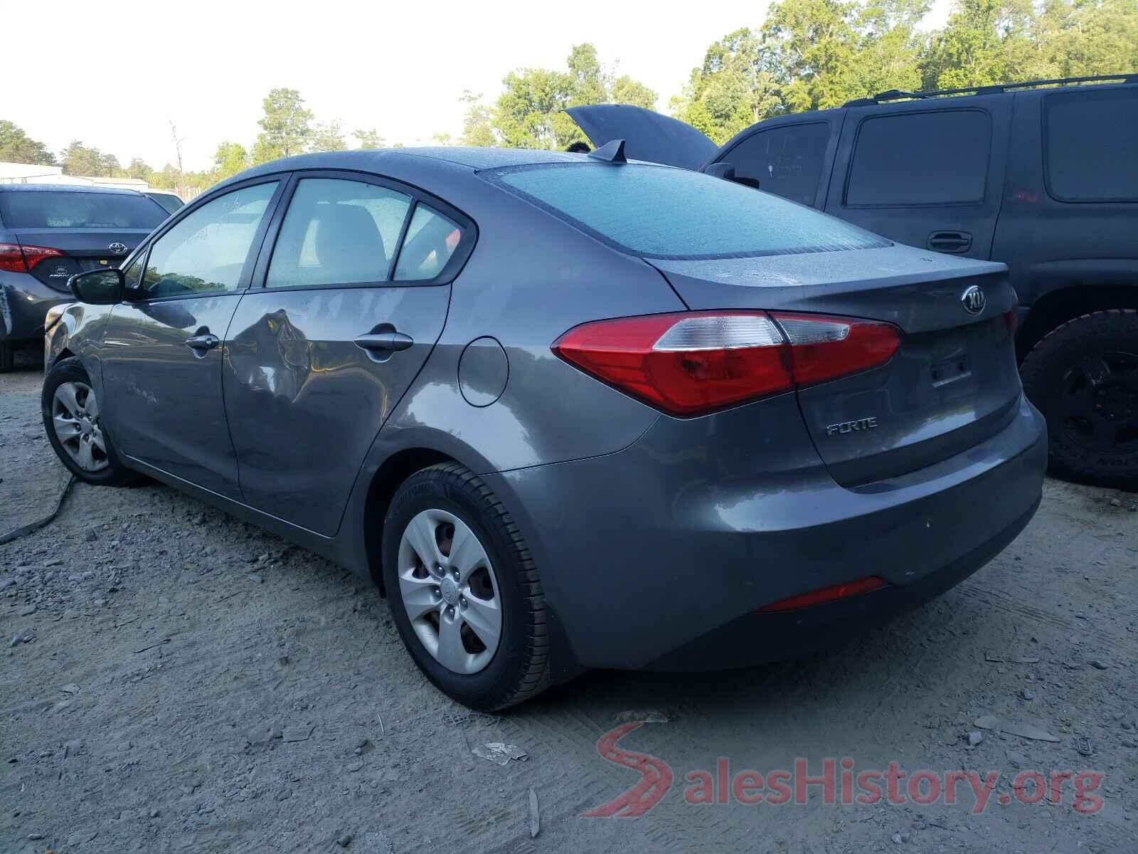 KNAFX4A6XG5536884 2016 KIA FORTE