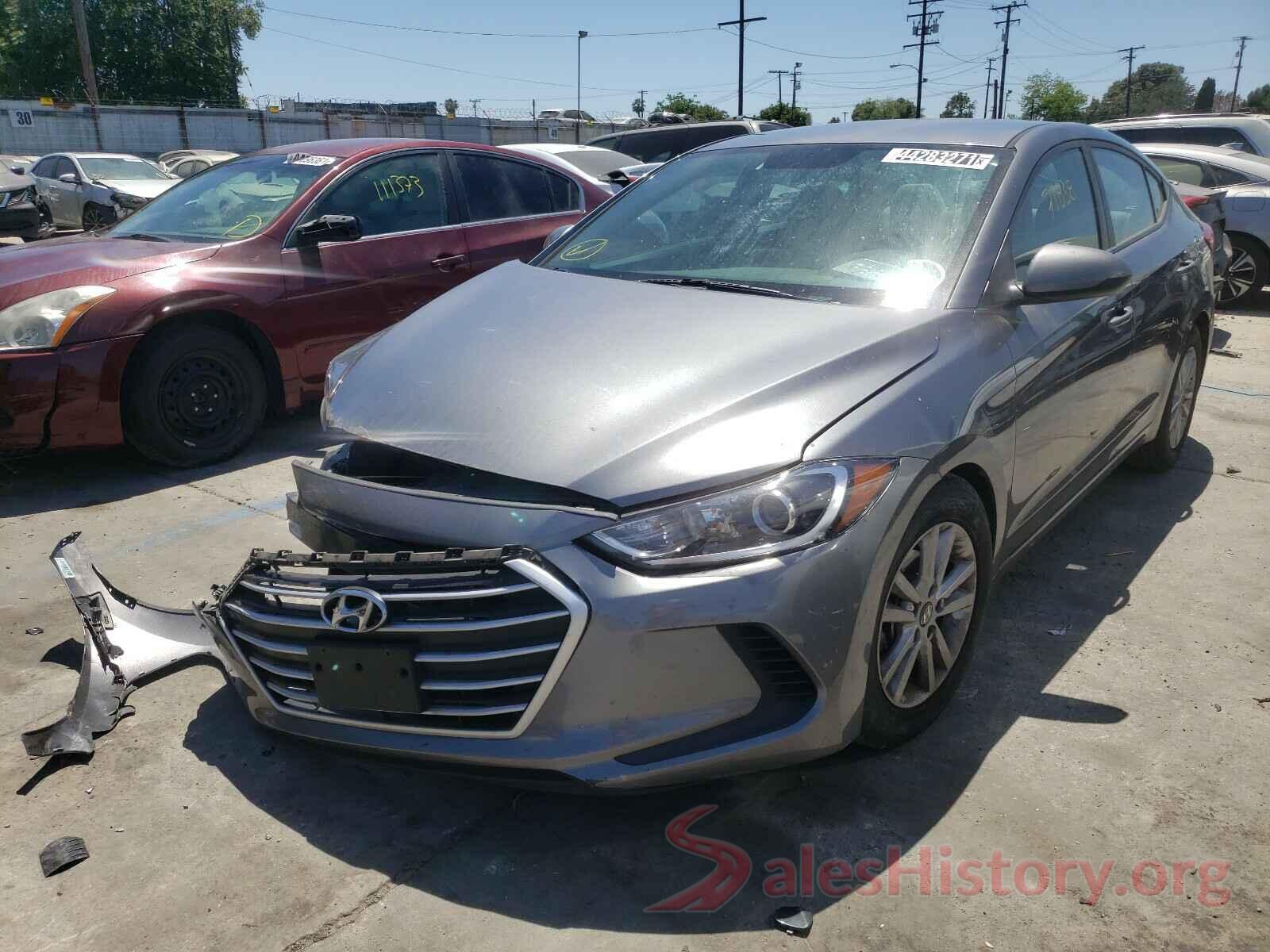 5NPD84LF4JH258317 2018 HYUNDAI ELANTRA