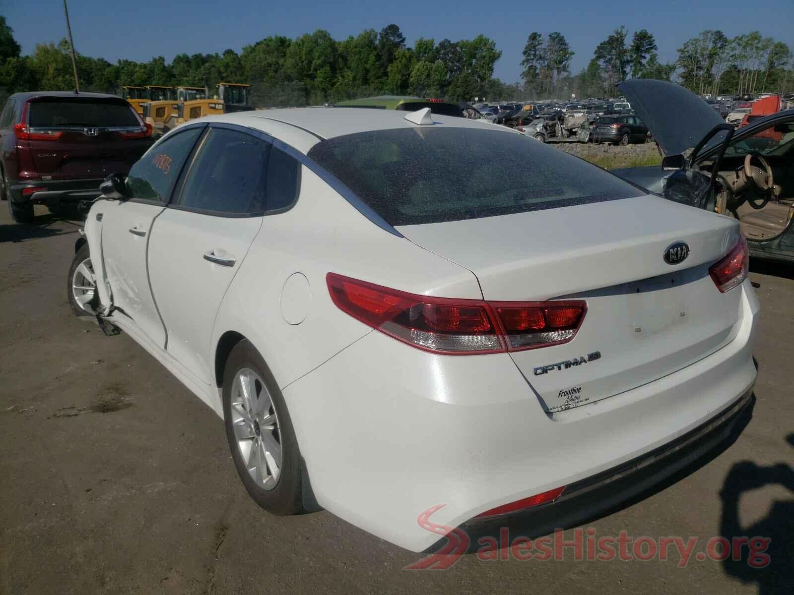 5XXGT4L3XGG040940 2016 KIA OPTIMA