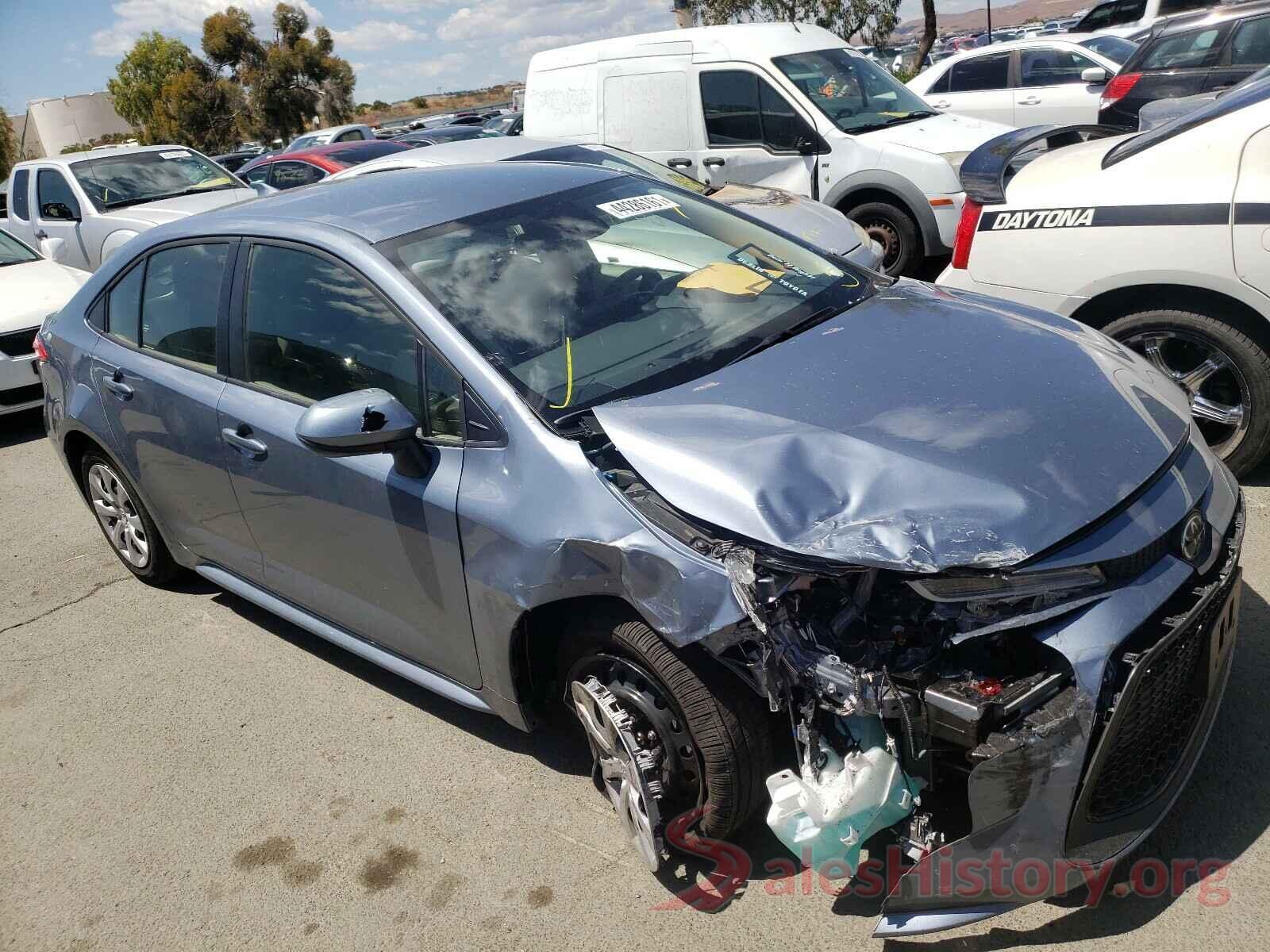 JTDEPMAE8MJ160243 2021 TOYOTA COROLLA