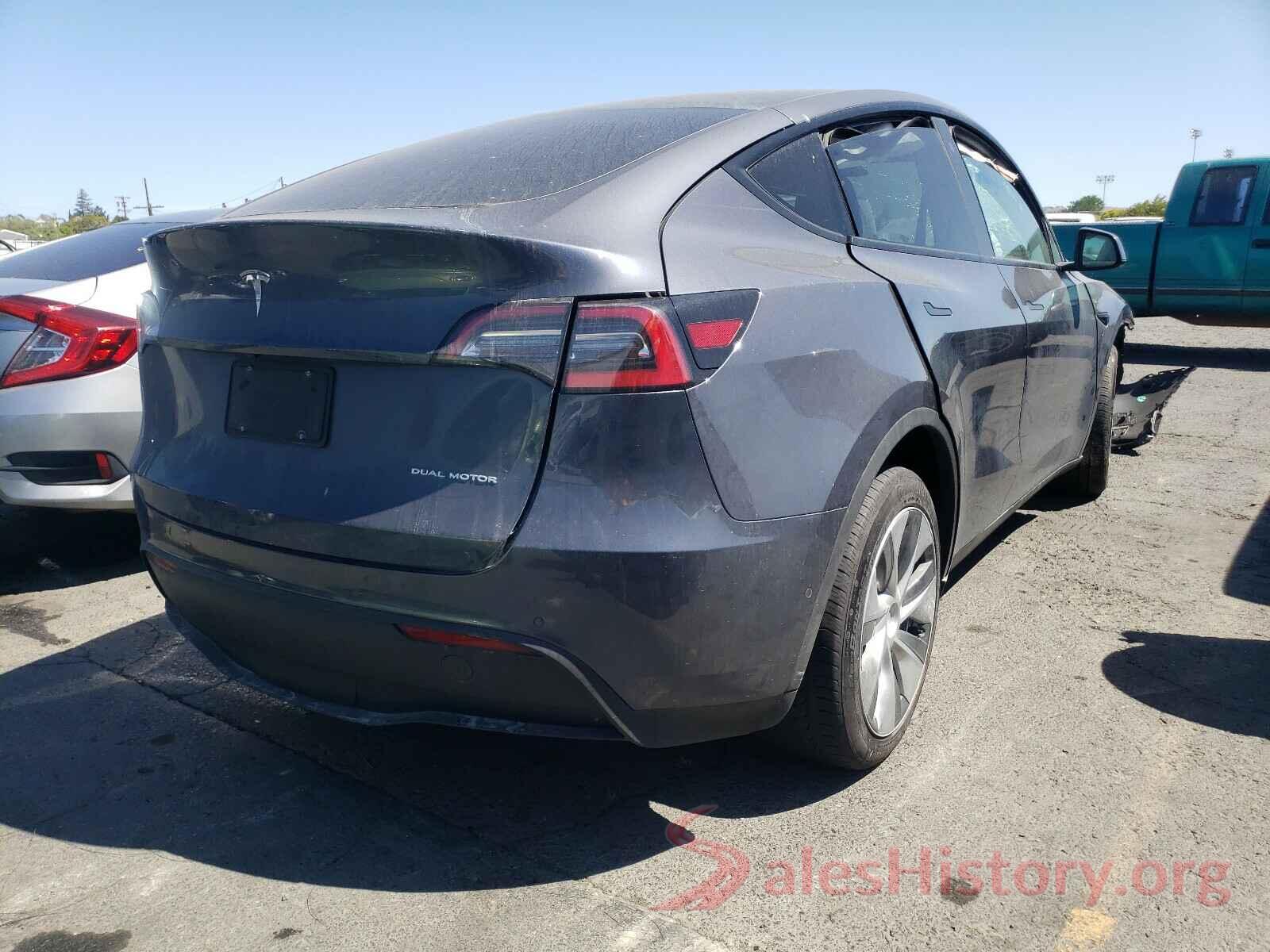 5YJYGDEE1MF094567 2021 TESLA MODEL Y