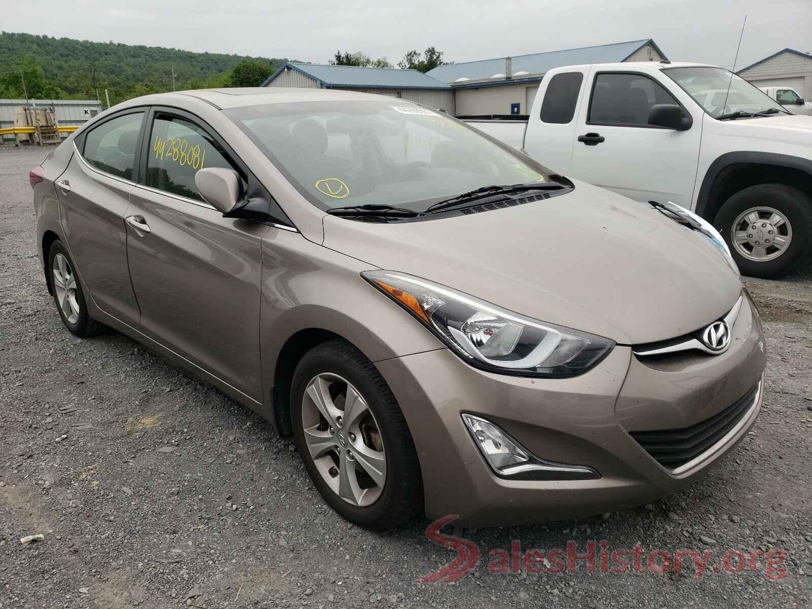 5NPDH4AE2GH730596 2016 HYUNDAI ELANTRA