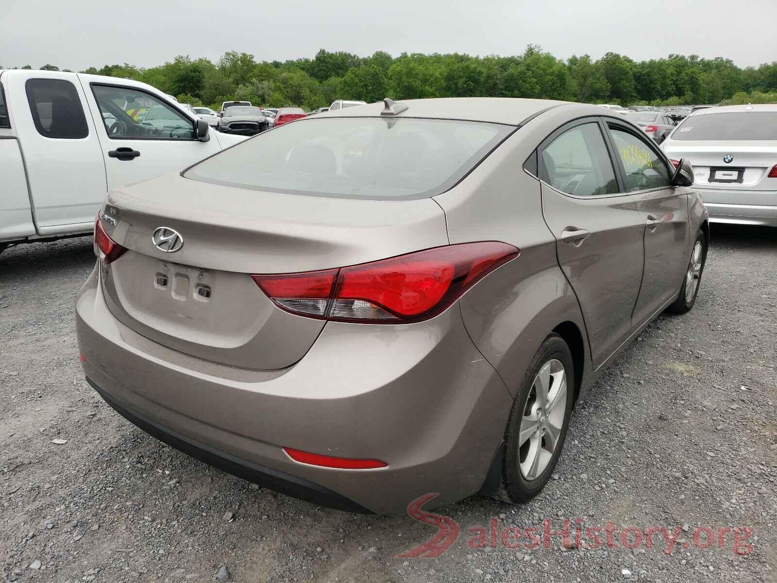 5NPDH4AE2GH730596 2016 HYUNDAI ELANTRA