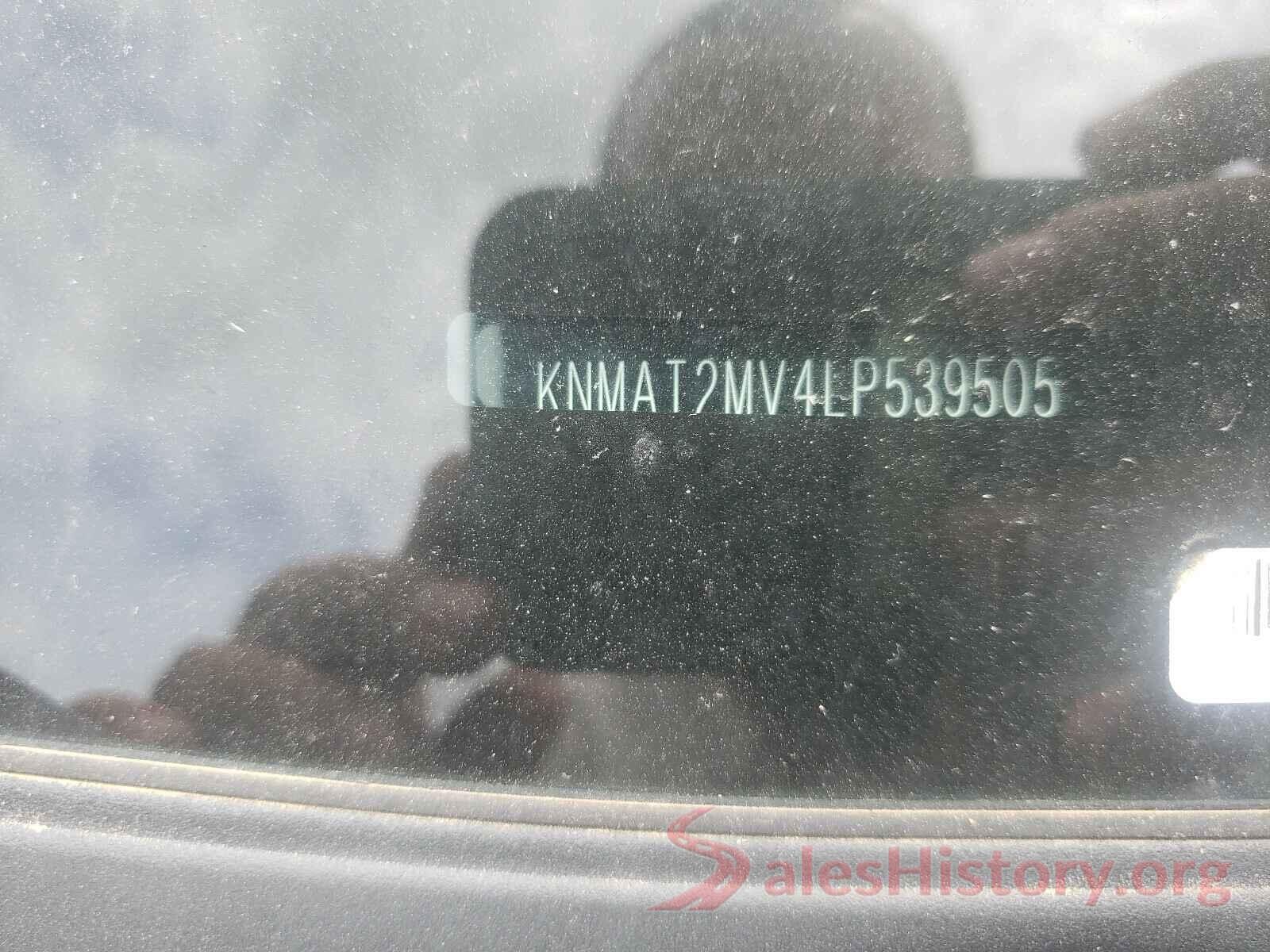 KNMAT2MV4LP539505 2020 NISSAN ROGUE