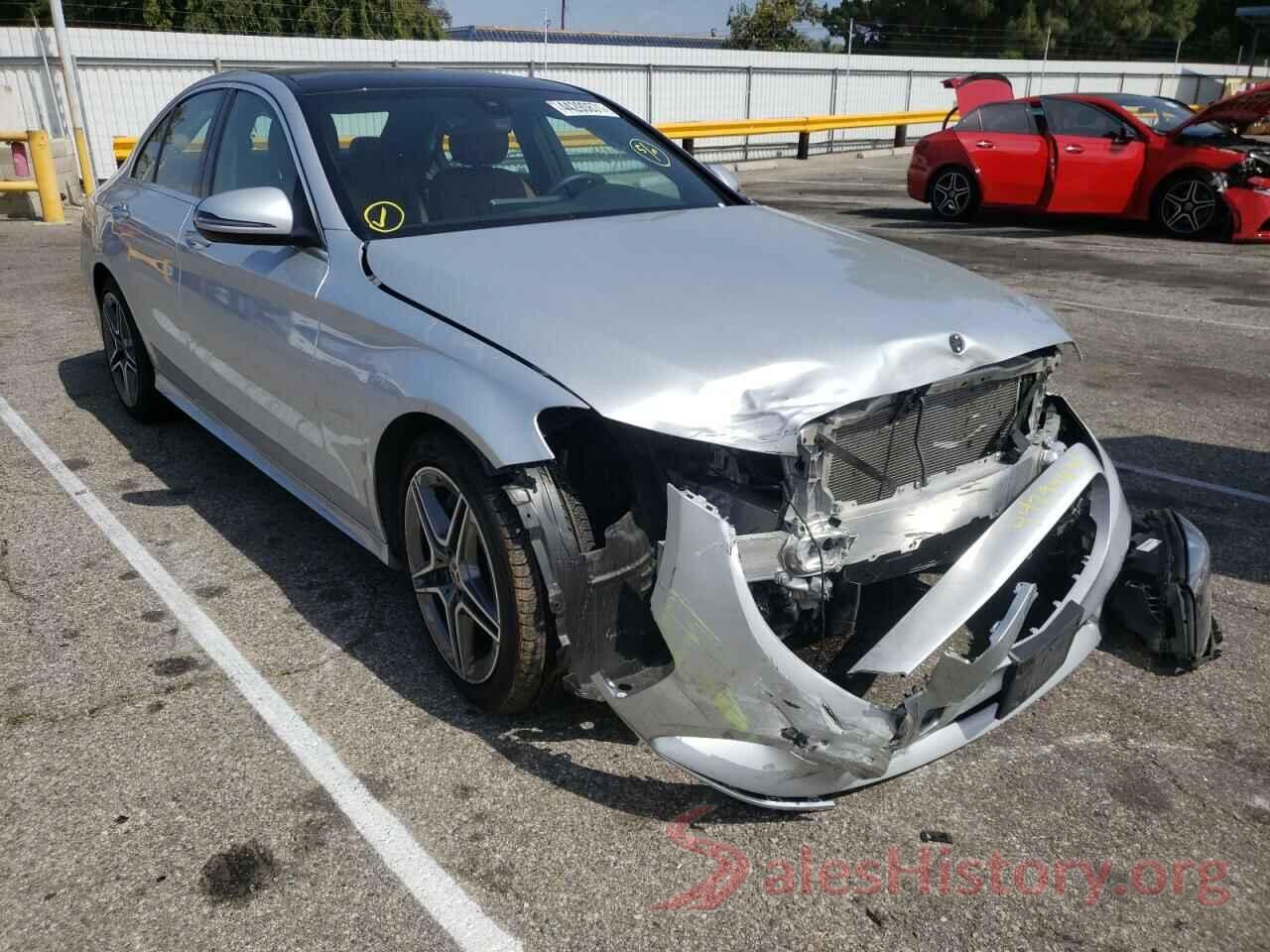 55SWF8DB3KU283418 2019 MERCEDES-BENZ C CLASS