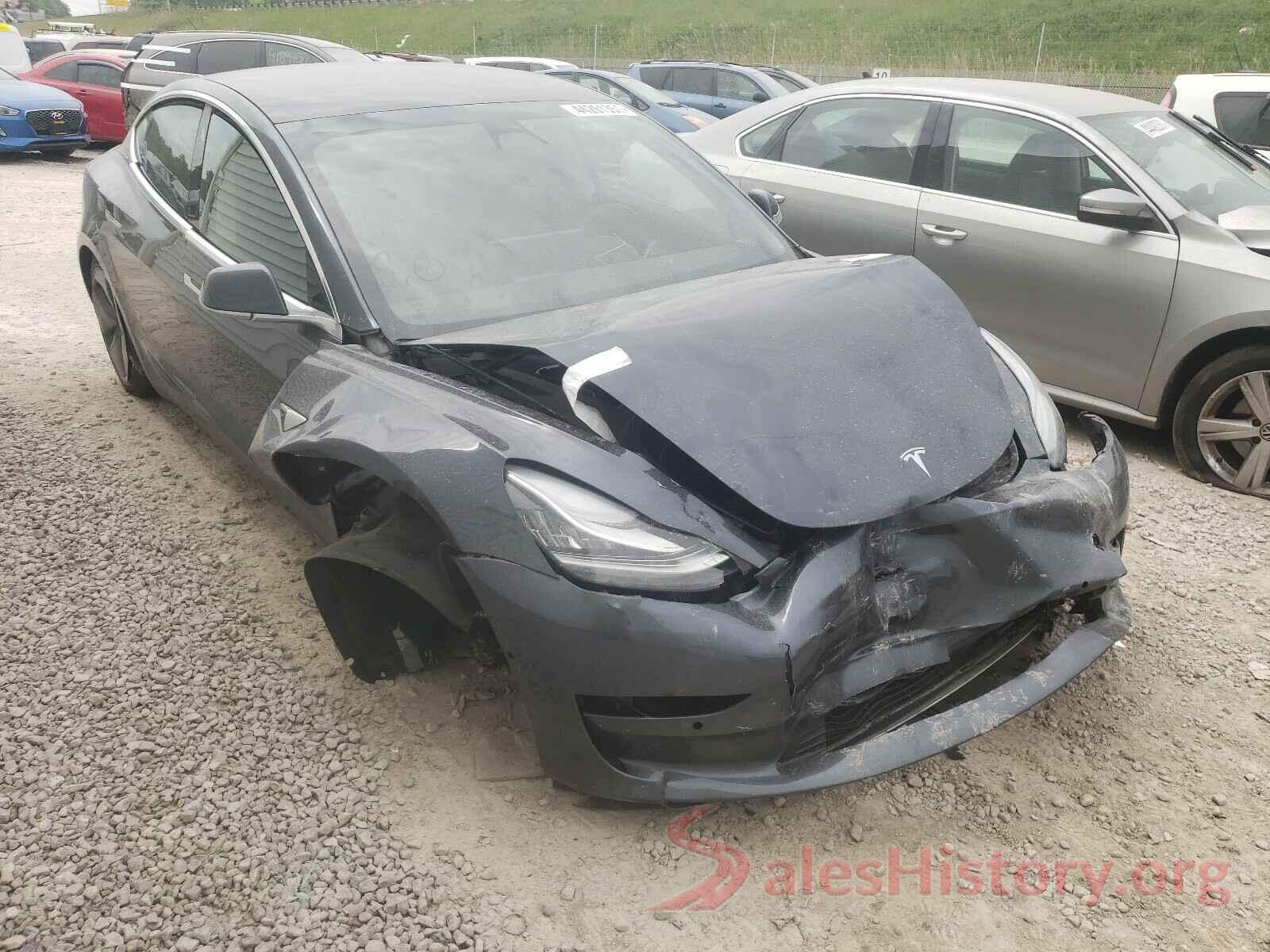 5YJ3E1EB9KF437286 2019 TESLA MODEL 3