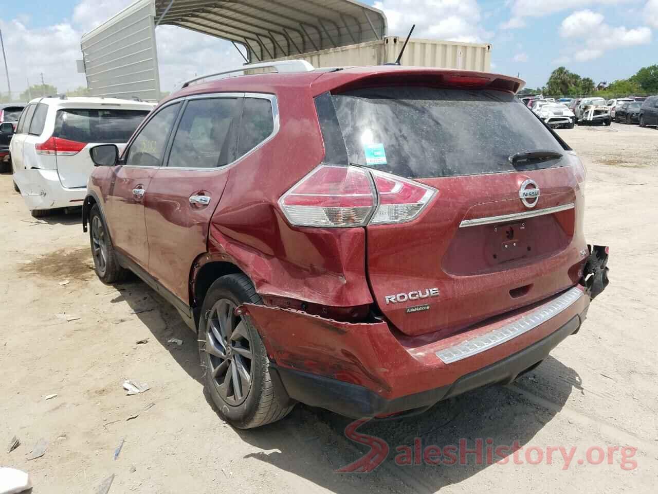 5N1AT2MT6GC776911 2016 NISSAN ROGUE