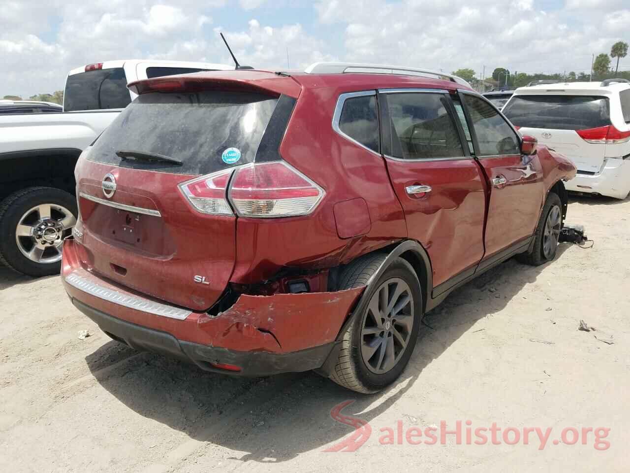 5N1AT2MT6GC776911 2016 NISSAN ROGUE