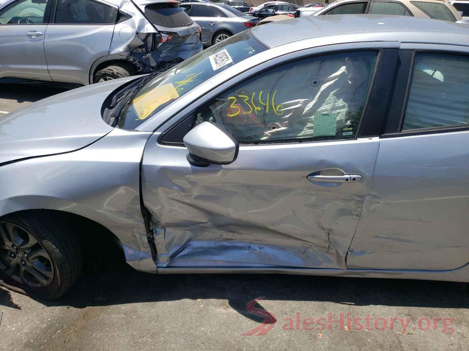 3MYDLBYV3KY509689 2019 TOYOTA YARIS