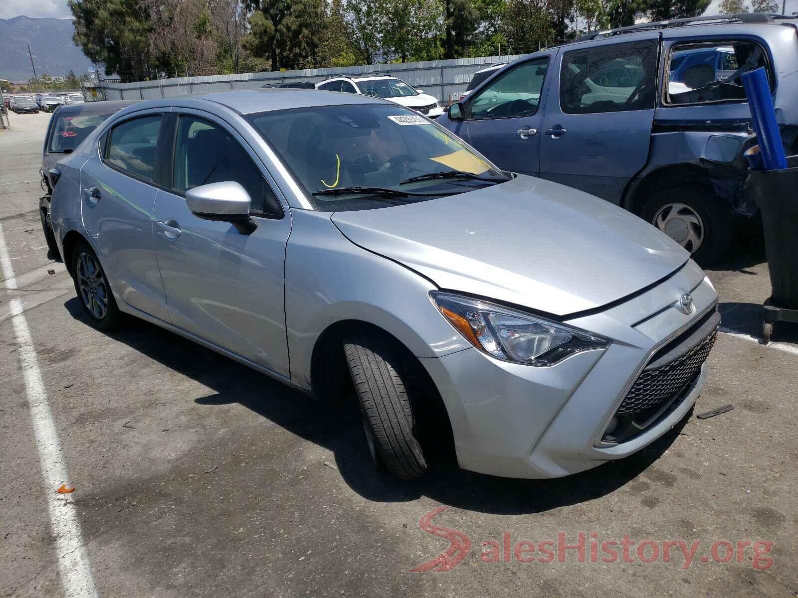 3MYDLBYV3KY509689 2019 TOYOTA YARIS