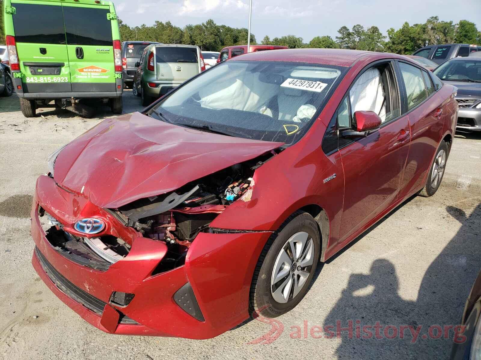 JTDKARFUXG3522583 2016 TOYOTA PRIUS