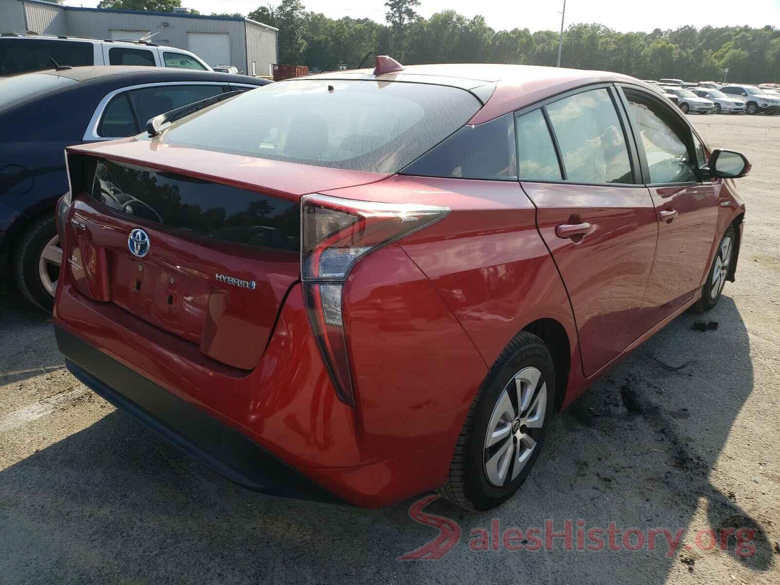 JTDKARFUXG3522583 2016 TOYOTA PRIUS