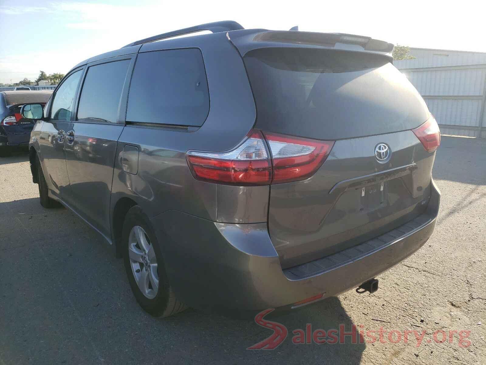 5TDKZ3DC9JS933981 2018 TOYOTA SIENNA