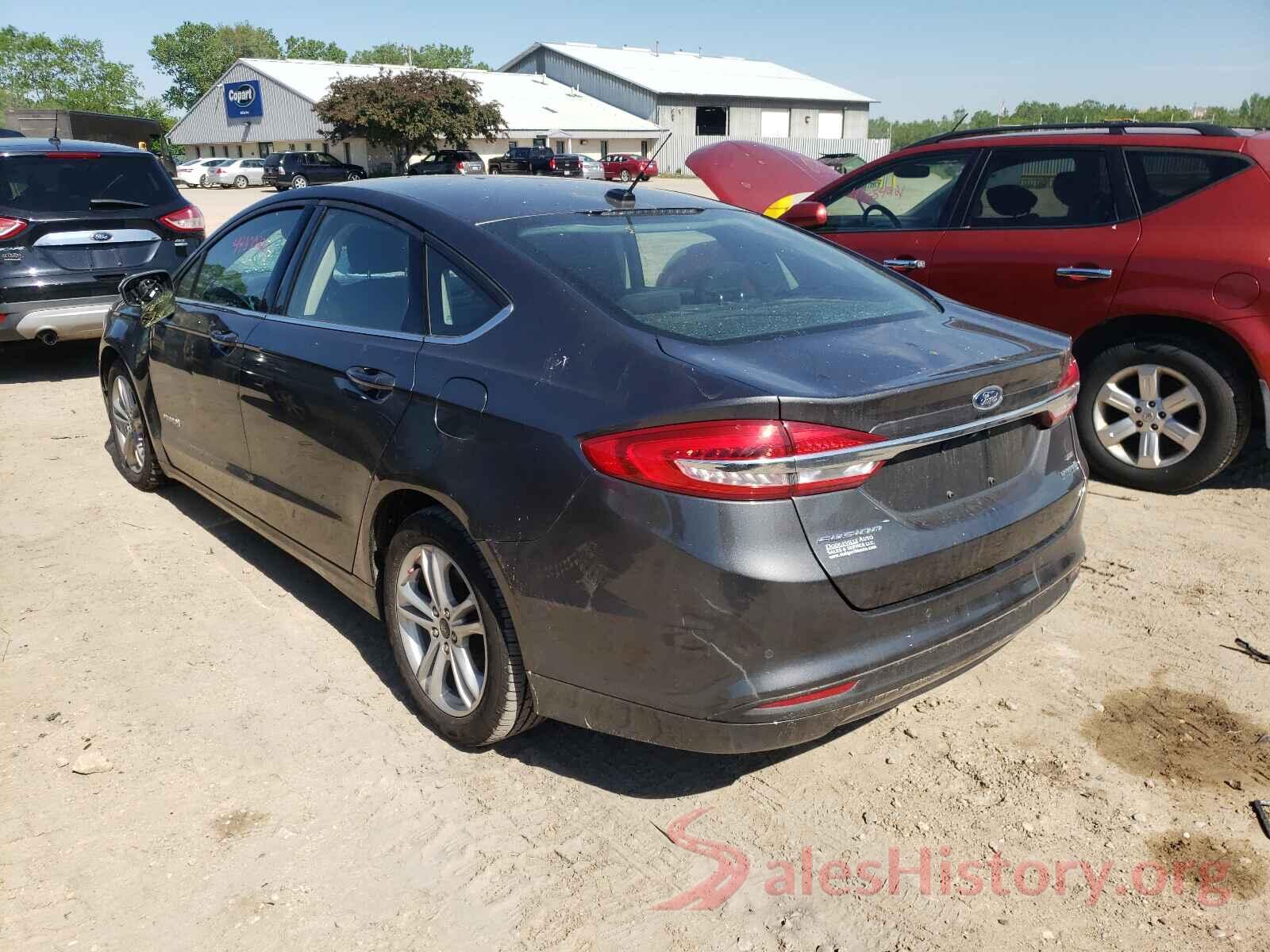 3FA6P0LU4JR140340 2018 FORD FUSION